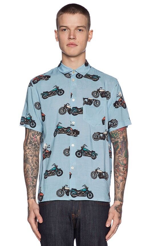 Marc Jacobs Marc Jacobs motorcycle button up shirt MBMJ 🏍 Size US XL / EU 56 / 4 - 7 Thumbnail