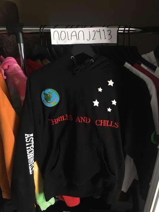 Thrills and Chills Astroworld Real Hoodie and Sweatpent - Travis Scott Merch