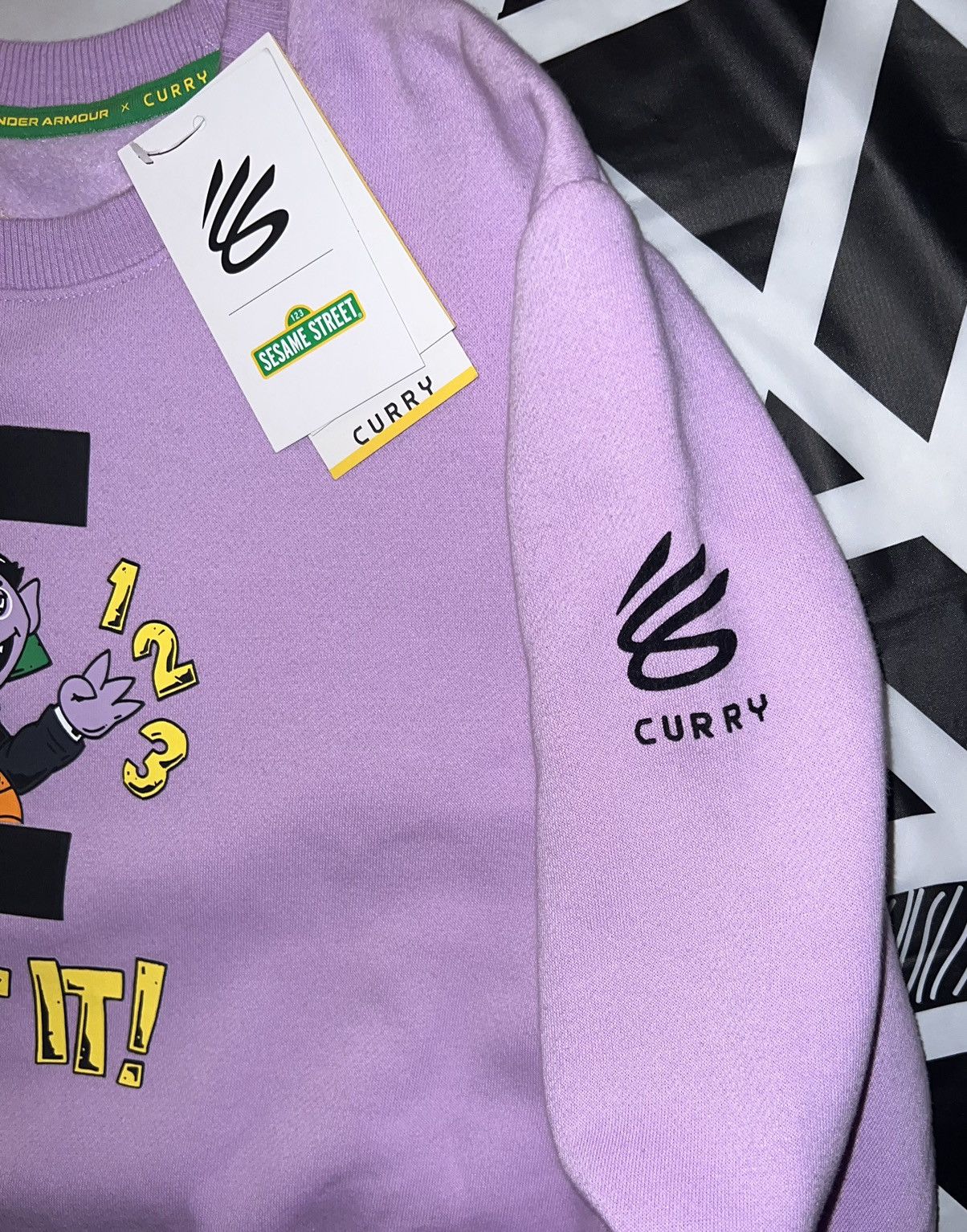 NBA × Under Armour Under Armour Steph Curry Collection x Sesame St Sweatshirt Size M / US 6-8 / IT 42-44 - 6 Thumbnail