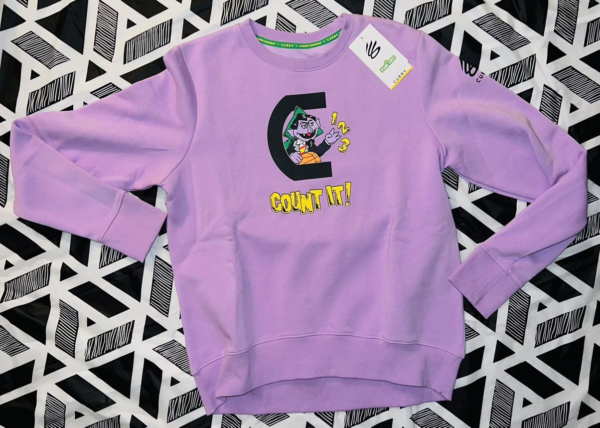 NBA × Under Armour Under Armour Steph Curry Collection x Sesame St Sweatshirt Size M / US 6-8 / IT 42-44 - 1 Thumbnail