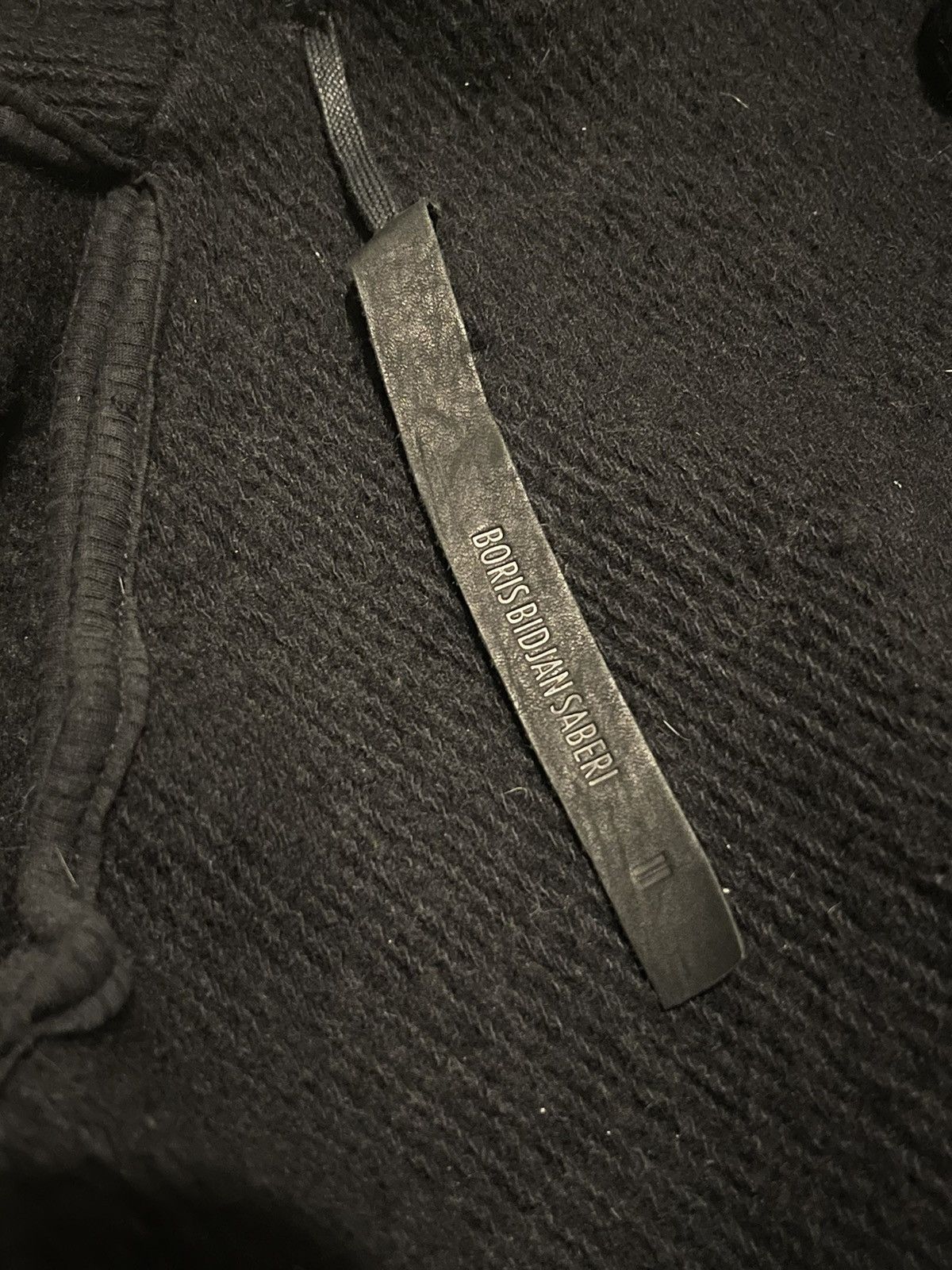 BBS wool zipper 2 hoodie