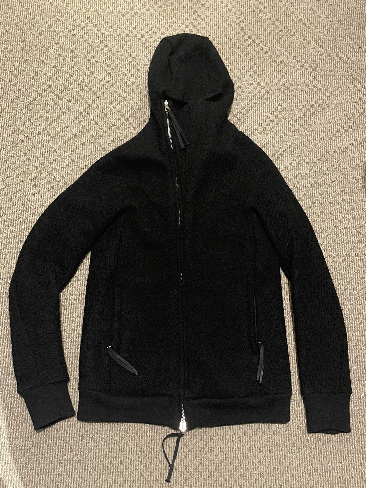 BBS wool zipper 2 hoodie