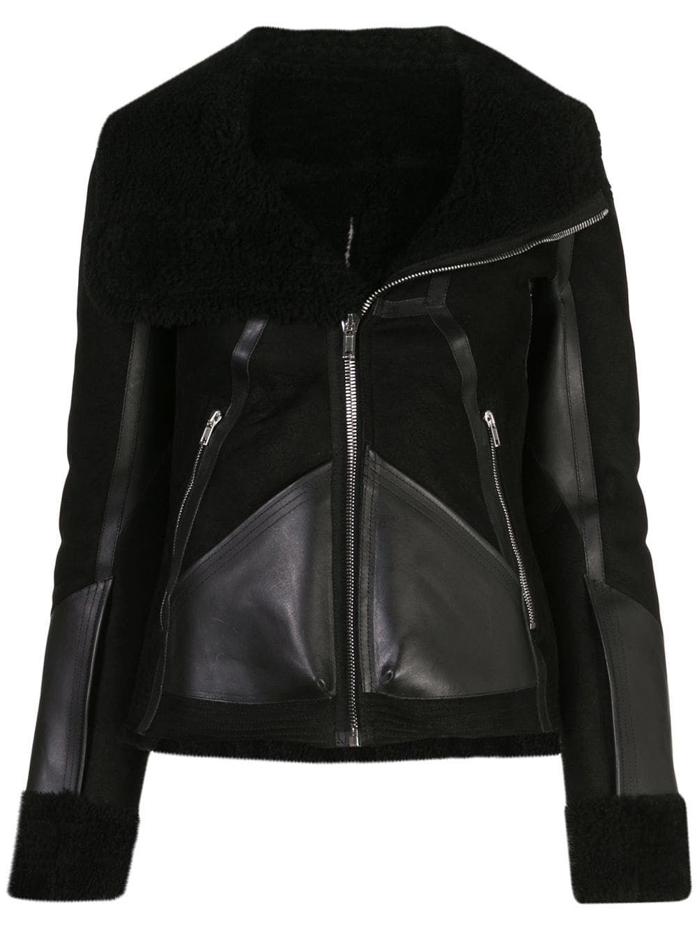 Rick owens Geo Shearling Jacket