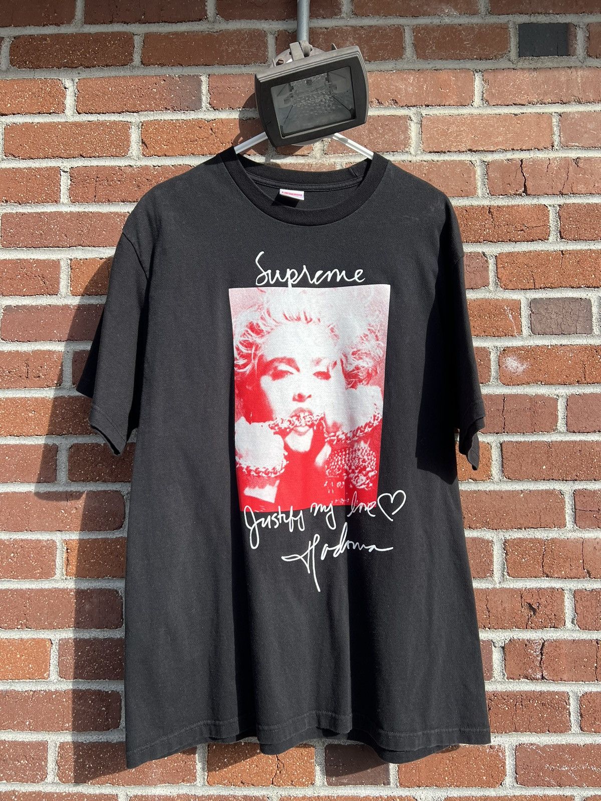 Supreme Supreme Madonna Tee - Black - Large | Grailed