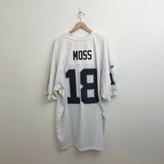 Vintage New England Patriots On Field Reebok Randy Moss #81 Jersey / Youth  Large