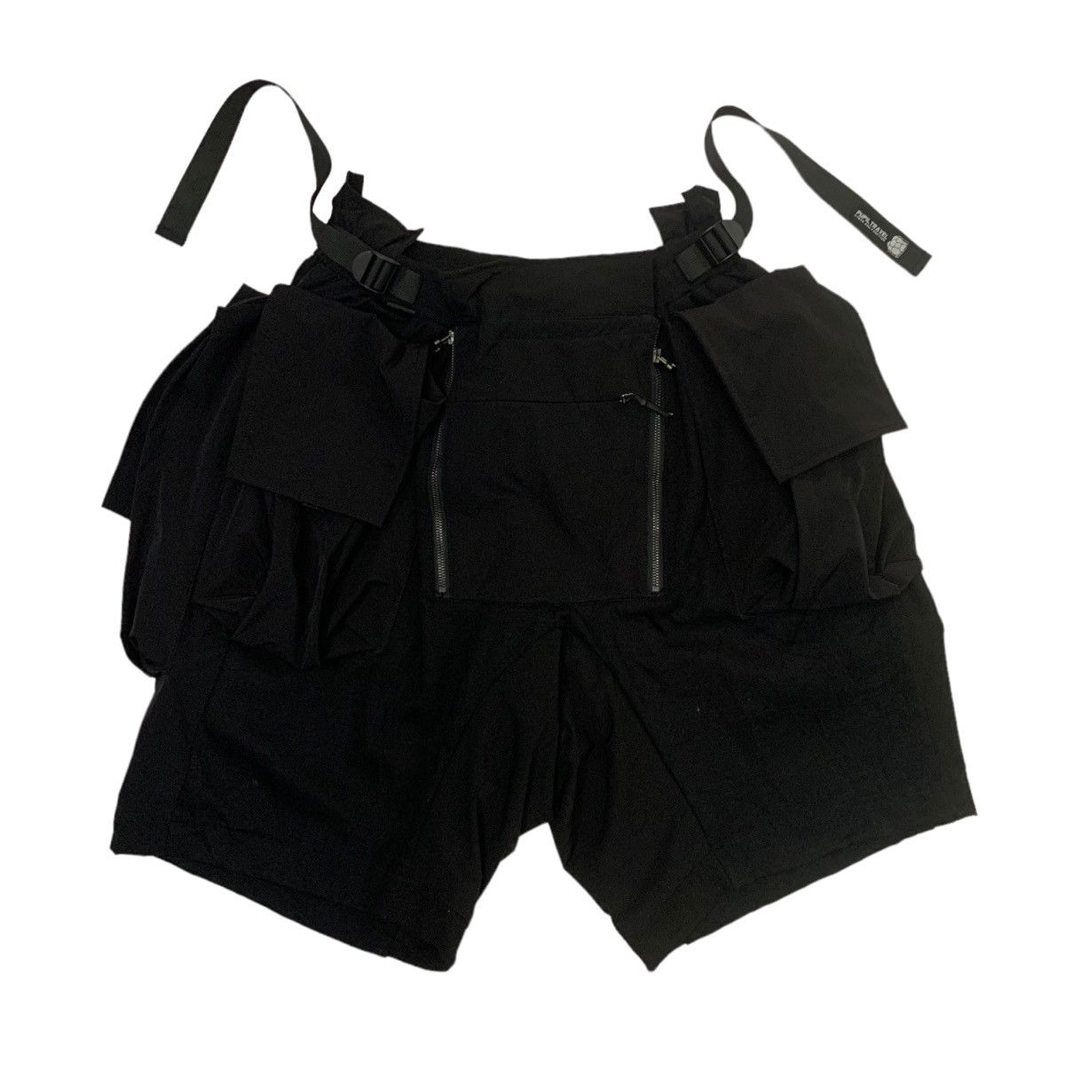 Japanese Brand PUPIL TRAVEL Techwear Tactical Utility Short Pants Size US 30 / EU 46 - 1 Thumbnail
