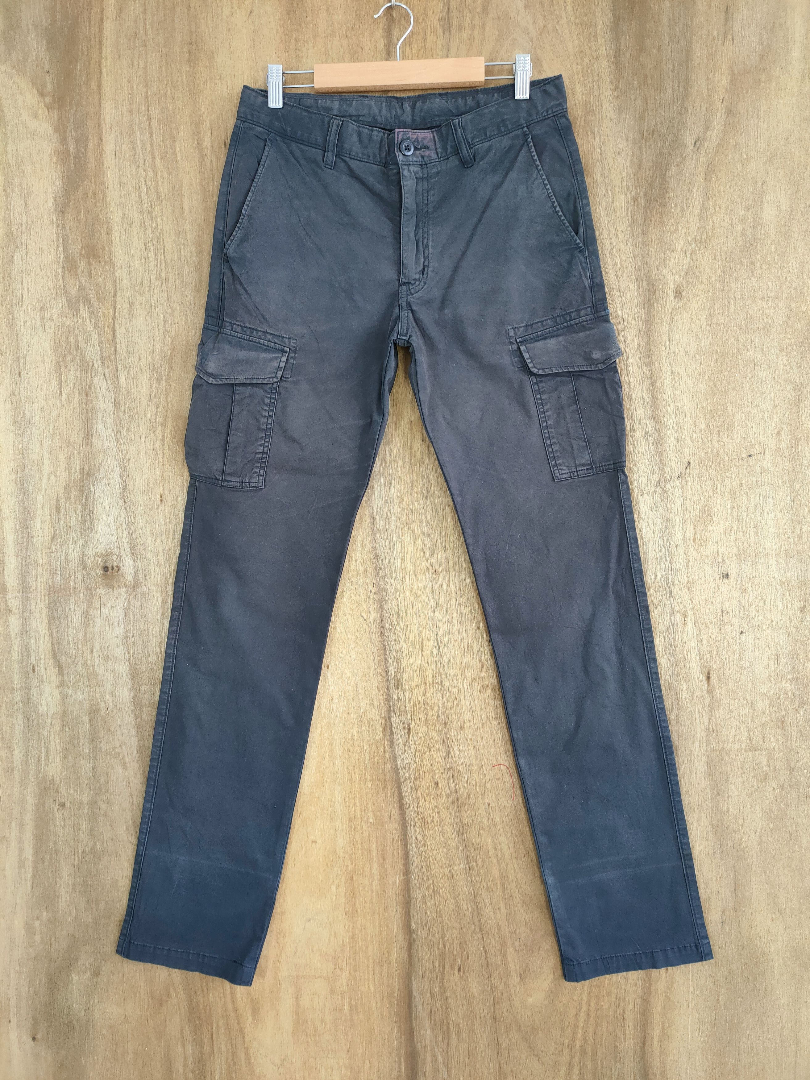 Japanese Brand VINTAGE JAPANESE BRAND SKINNY CARGO PANTS Size US 30 / EU 46 - 1 Thumbnail