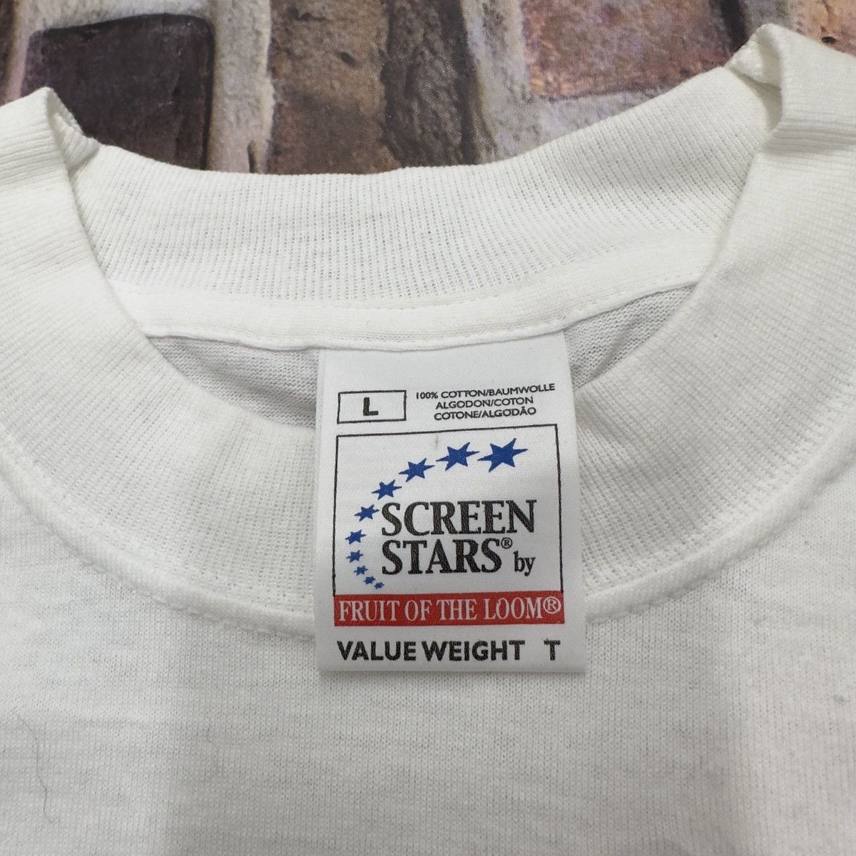 Vintage Vintage Berlin Wall tee Size US L / EU 52-54 / 3 - 4 Thumbnail