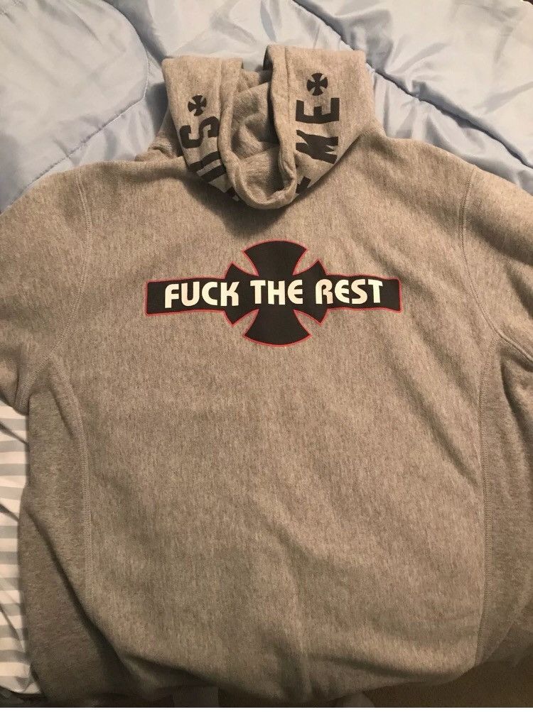 supreme×independent FUCK THE REST パーカー 楽天市場】Supremeシュプリーム×INDEPENDENTインディペンデント【未