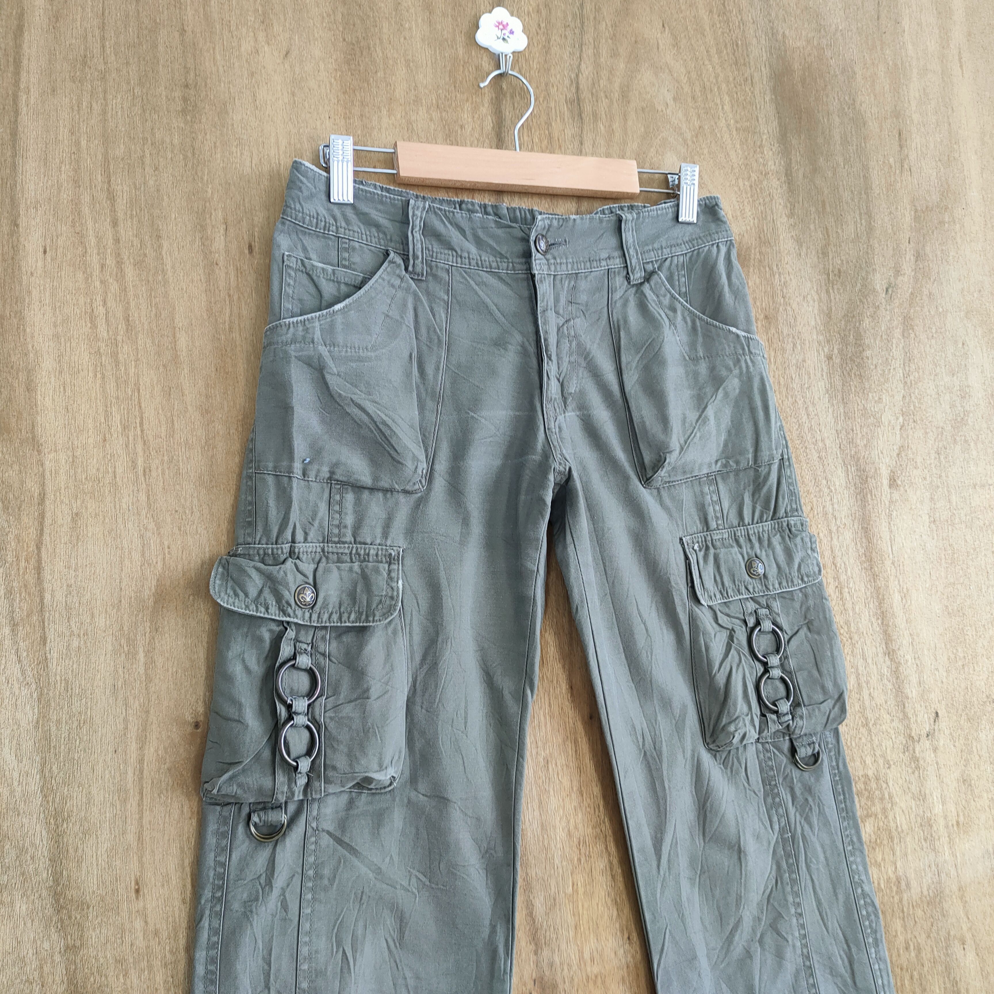 Japanese Brand VINTAGE JAPANESE BRAND CARGO PANTS Size US 28 / EU 44 - 6 Thumbnail