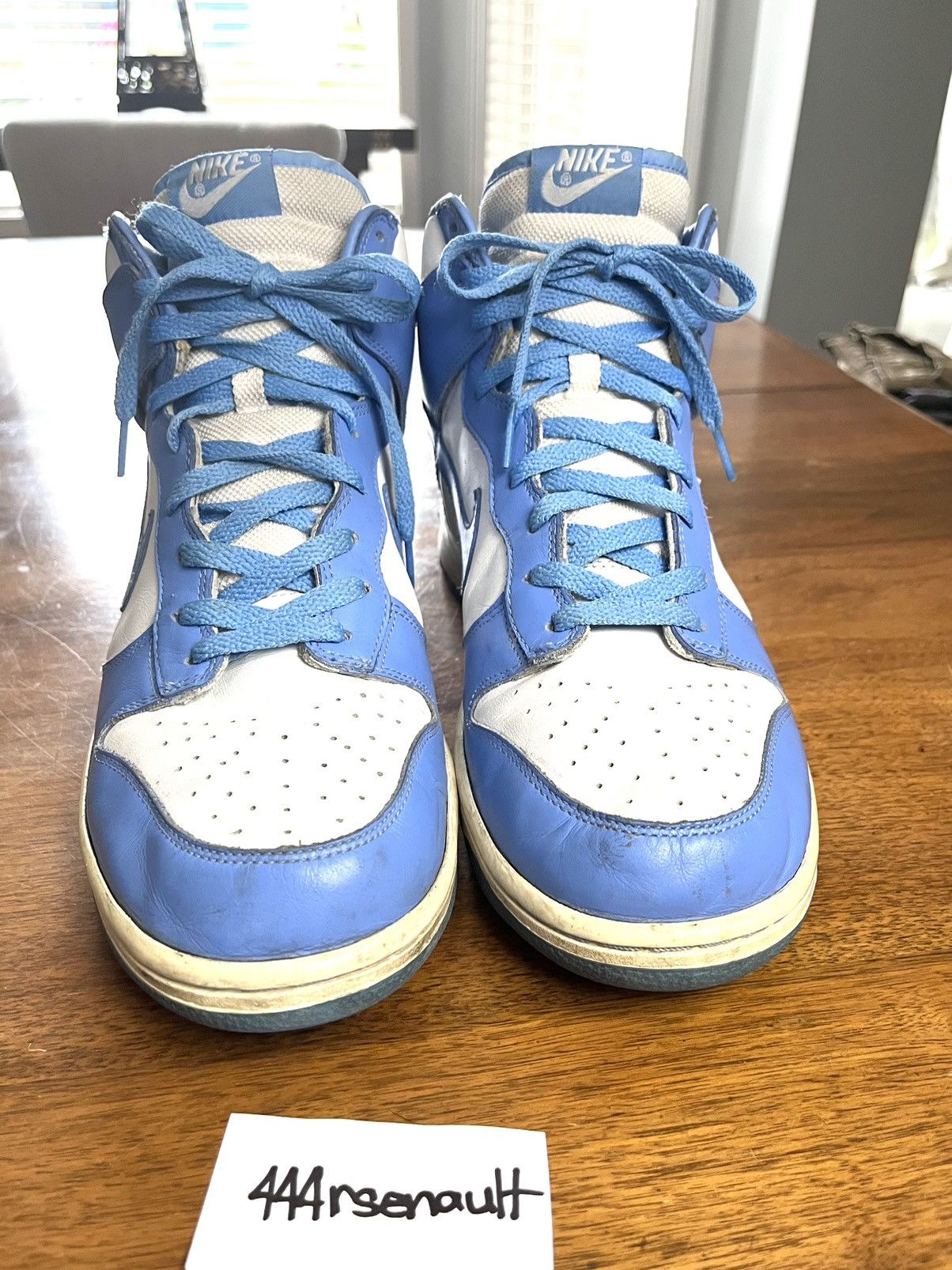 Nike × Vintage 2004 UNC Dunks Vintage University Carolina Blue Size US 10.5 / EU 43-44 - 2 Thumbnail