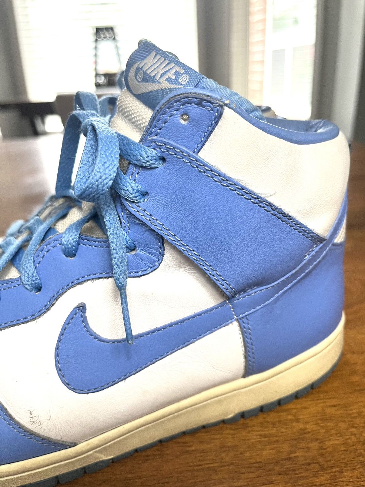 Nike × Vintage 2004 UNC Dunks Vintage University Carolina Blue Size US 10.5 / EU 43-44 - 4 Thumbnail