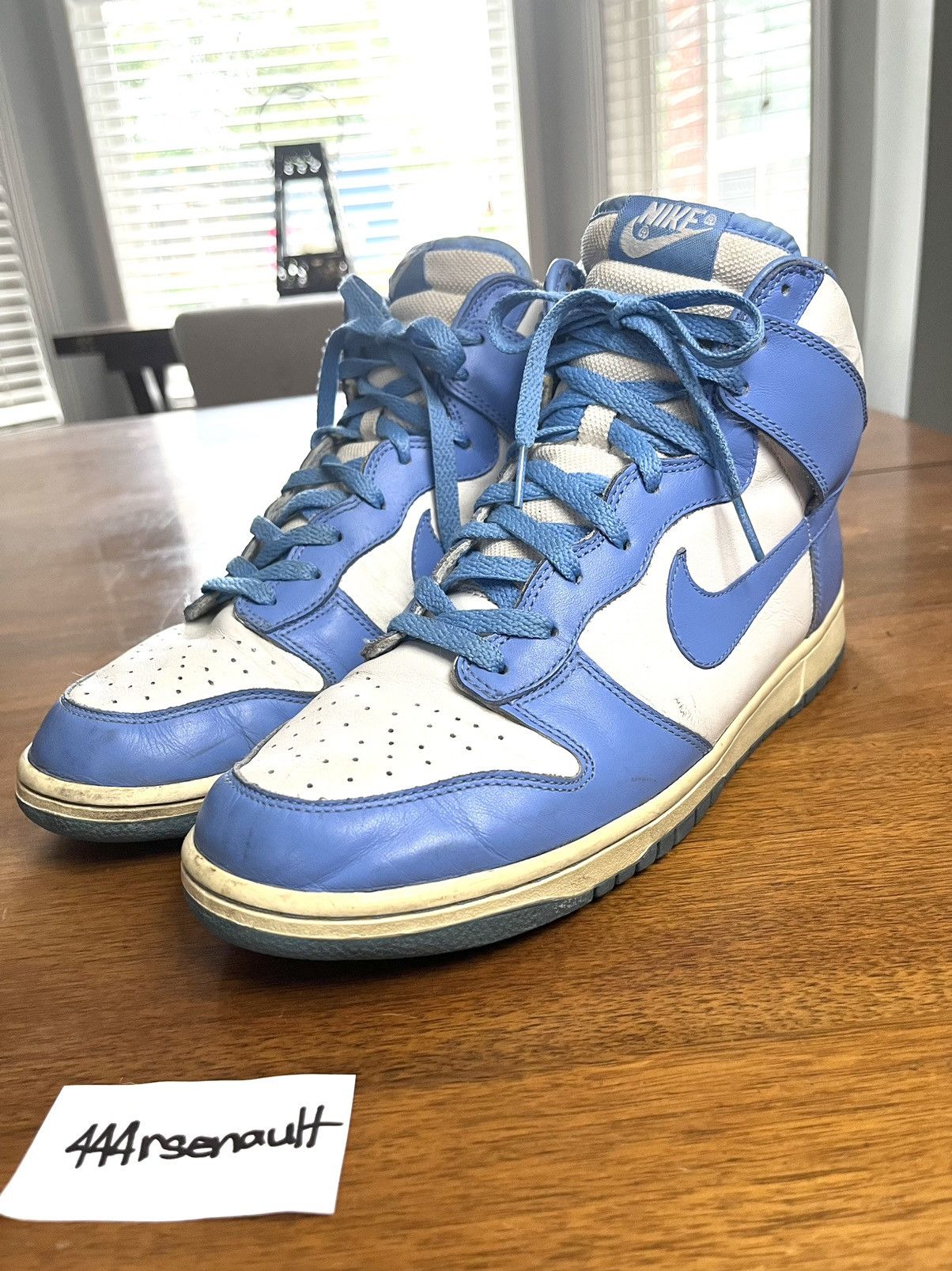Nike × Vintage 2004 UNC Dunks Vintage University Carolina Blue Size US 10.5 / EU 43-44 - 1 Thumbnail