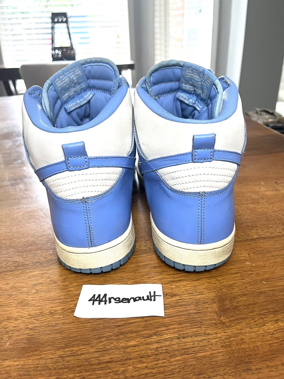Nike × Vintage 2004 UNC Dunks Vintage University Carolina Blue Size US 10.5 / EU 43-44 - 5 Thumbnail