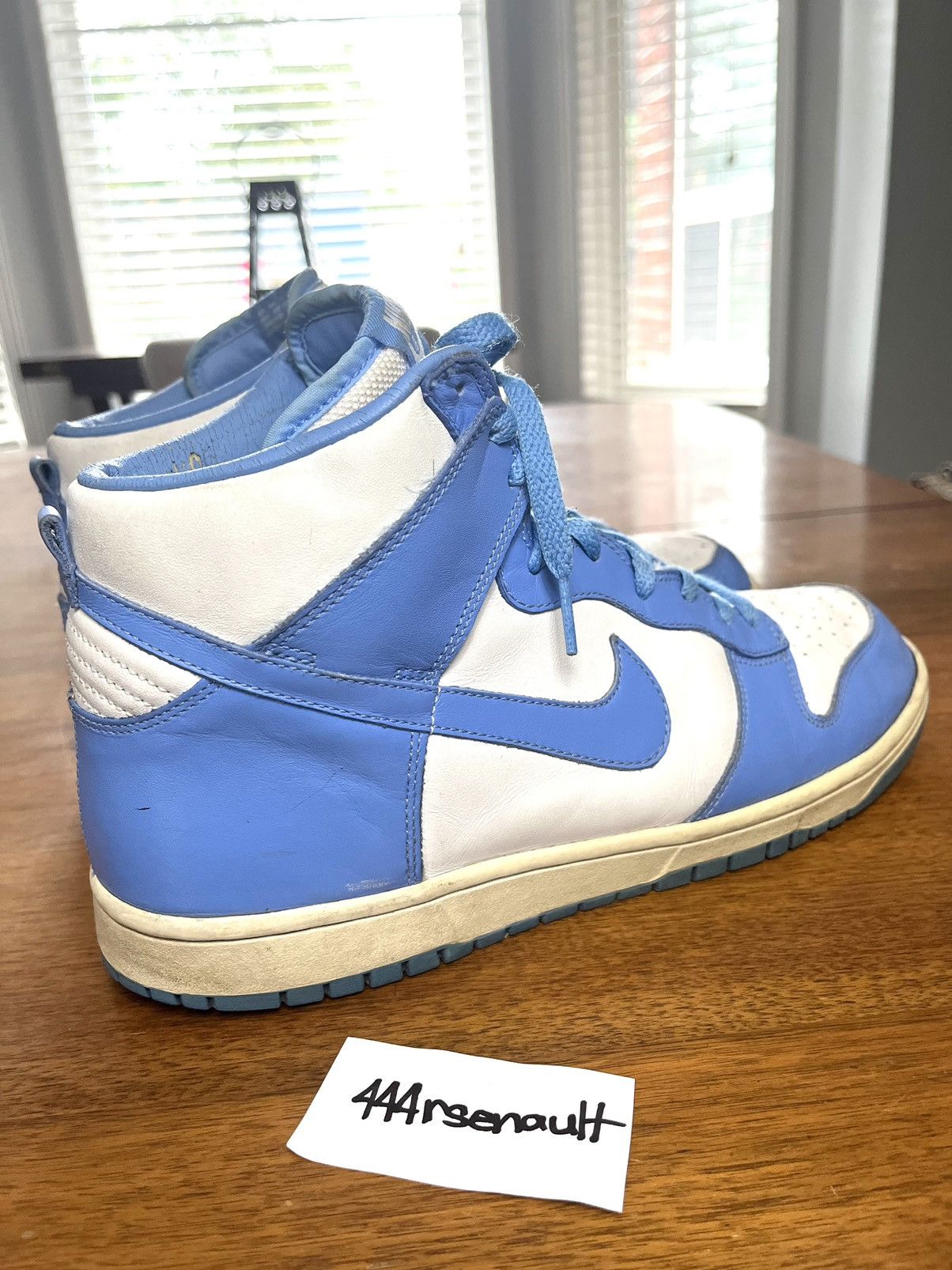 Nike × Vintage 2004 UNC Dunks Vintage University Carolina Blue Size US 10.5 / EU 43-44 - 6 Thumbnail