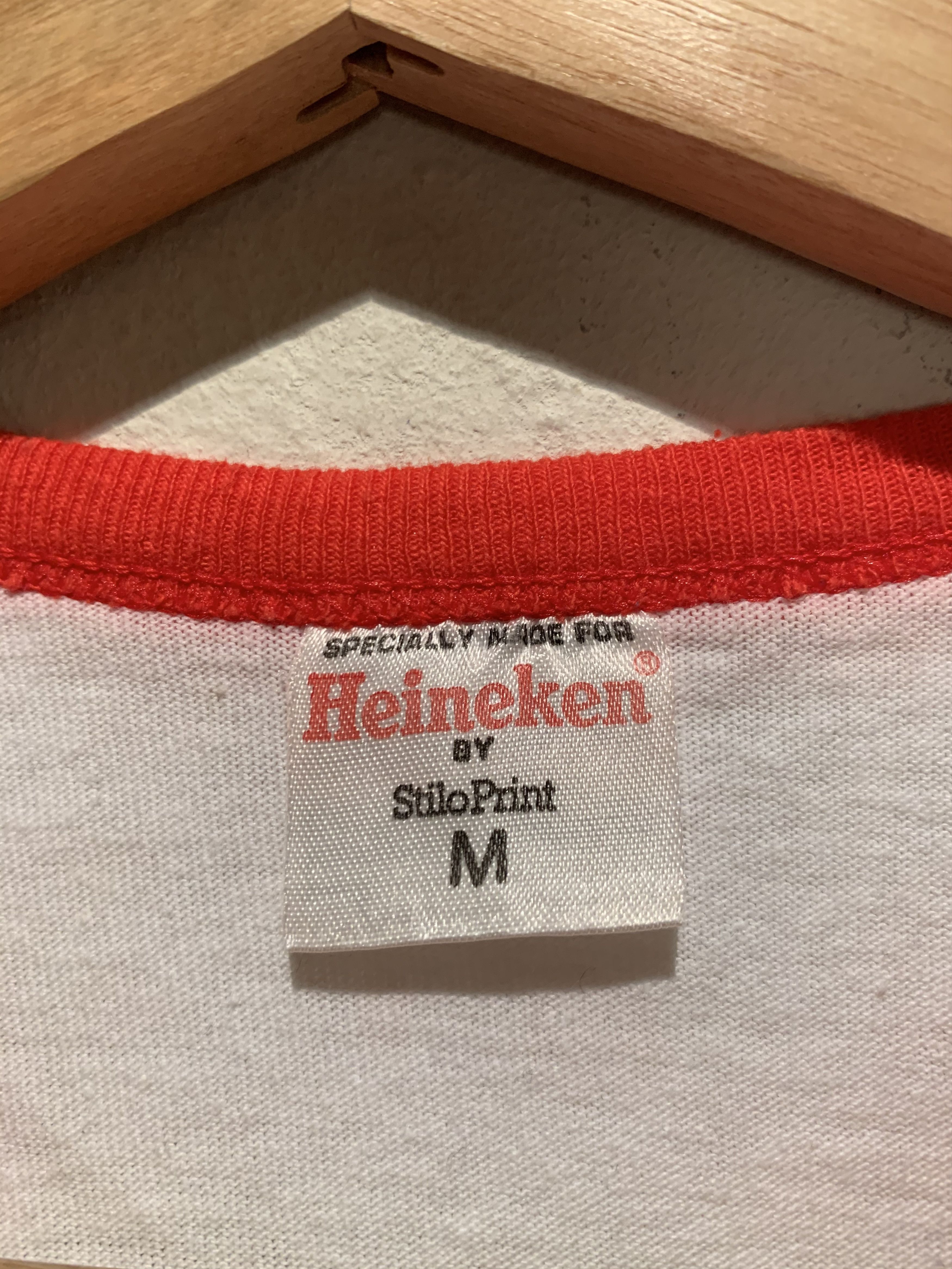 Heineken × Vintage *RARE* Vintage Heineken Beer Holland-Made T-Shirt - M Size US M / EU 48-50 / 2 - 4 Thumbnail