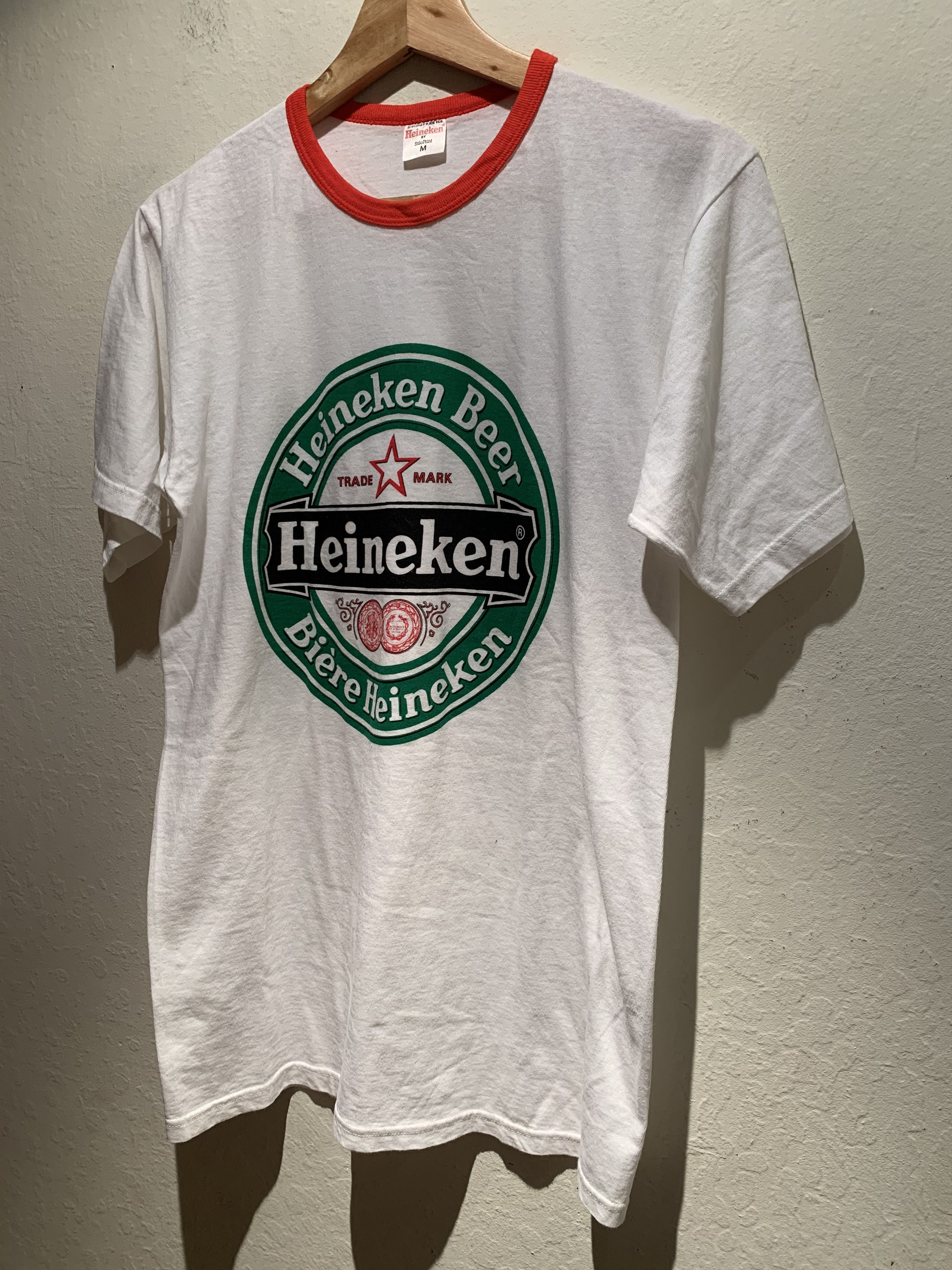 Heineken × Vintage *RARE* Vintage Heineken Beer Holland-Made T-Shirt - M Size US M / EU 48-50 / 2 - 1 Thumbnail