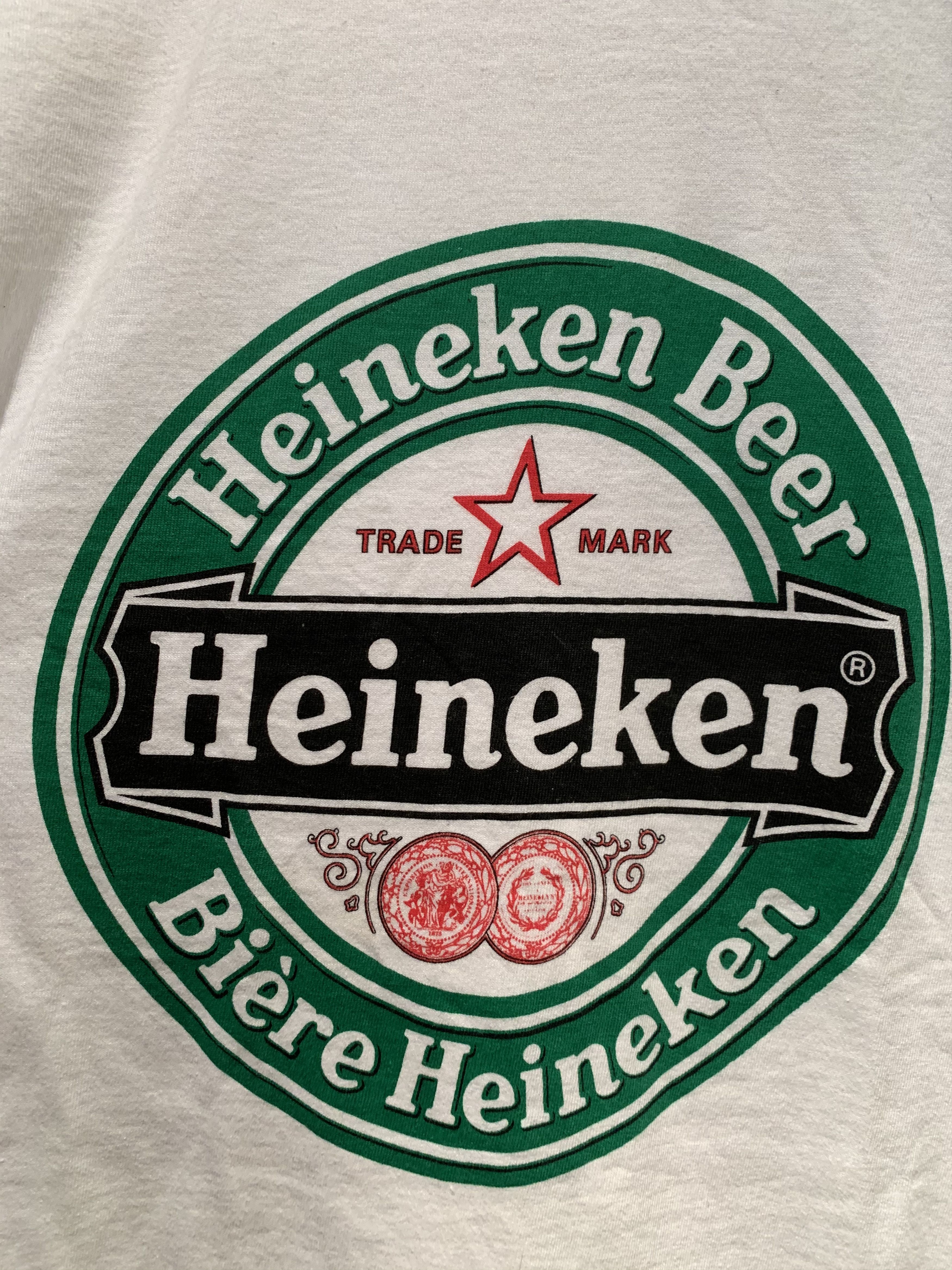 Heineken × Vintage *RARE* Vintage Heineken Beer Holland-Made T-Shirt - M Size US M / EU 48-50 / 2 - 2 Thumbnail