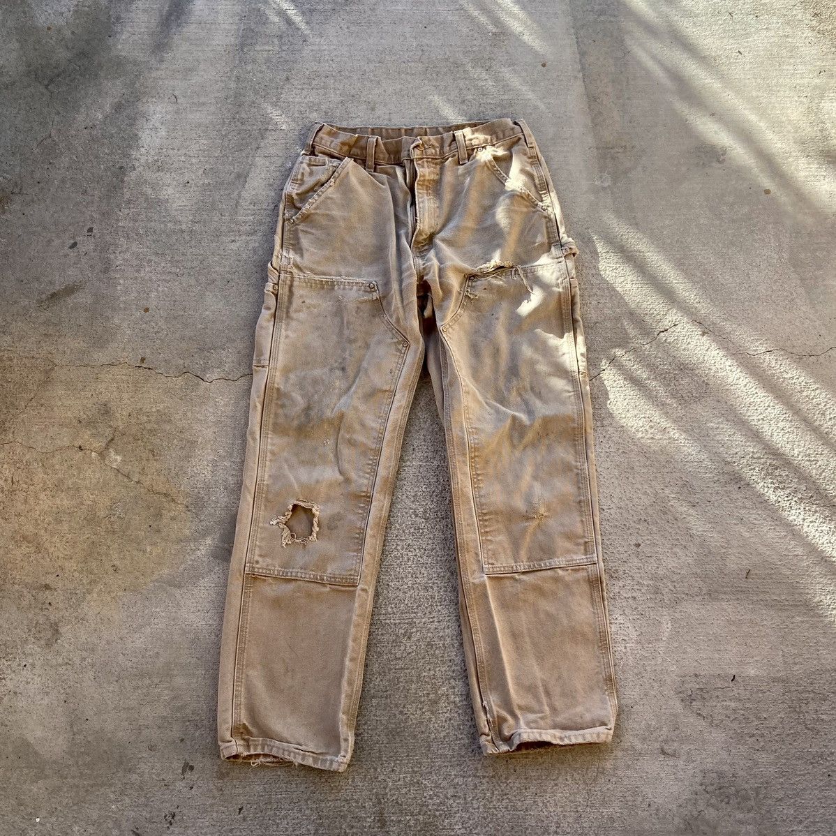 Vintage carhartt double knee pants