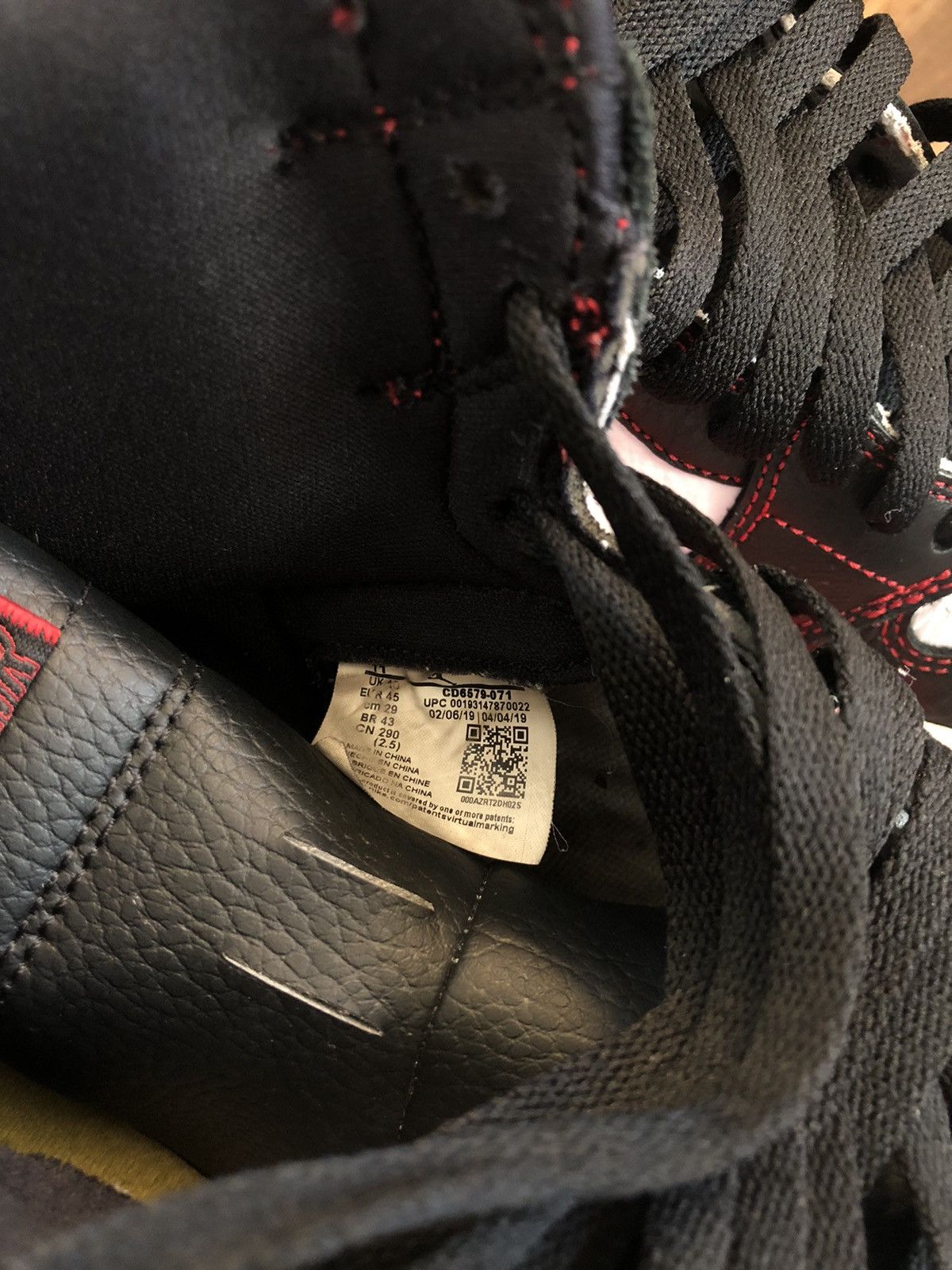 Nike Air Jordan High OG Defiant Size US 11 / EU 44 - 6 Thumbnail