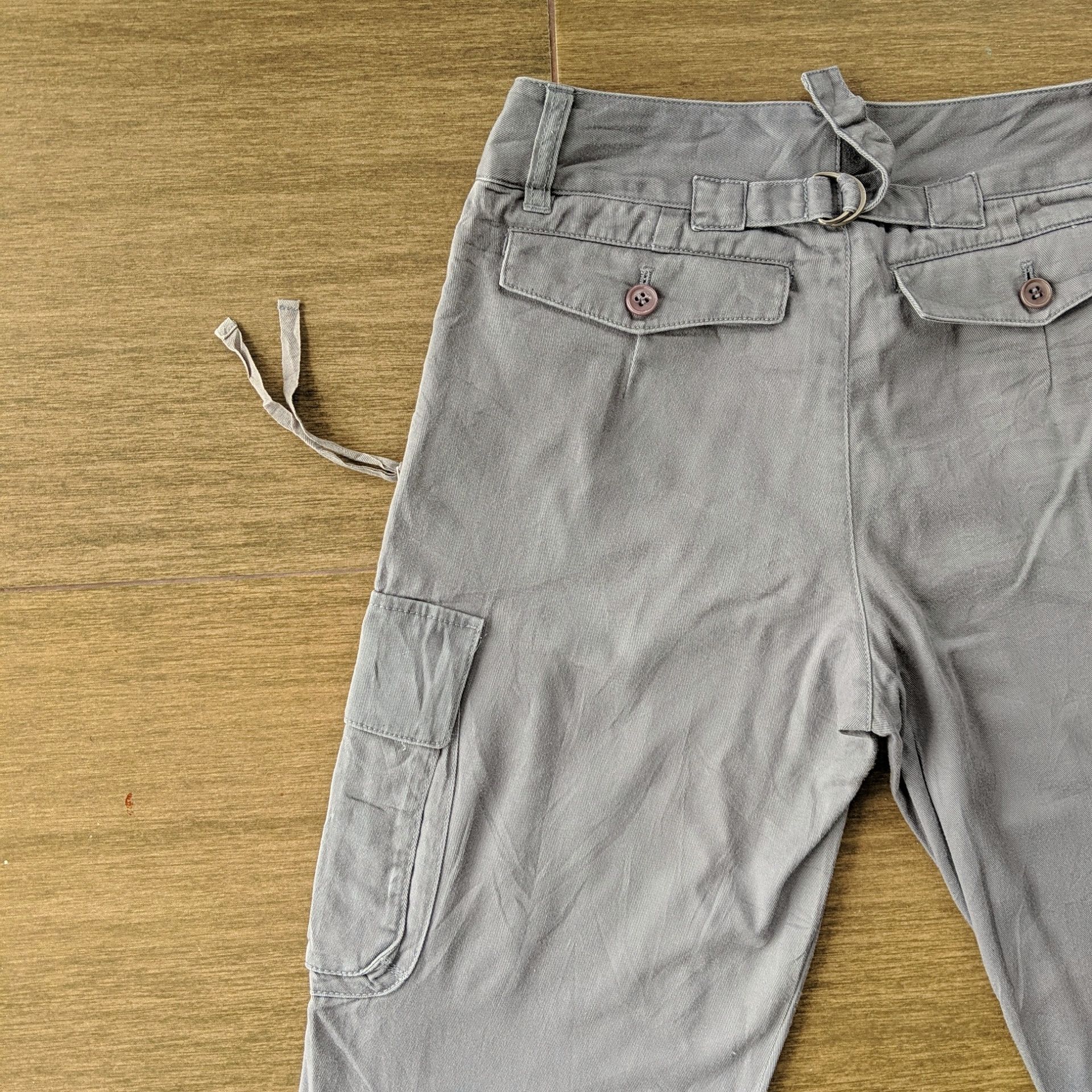 Japanese Brand × Vintage Jouer Ai La Pupe Zipper Multi Rare Pocket Tac Cargo Pants Size US 26 / EU 42 - 12 Thumbnail
