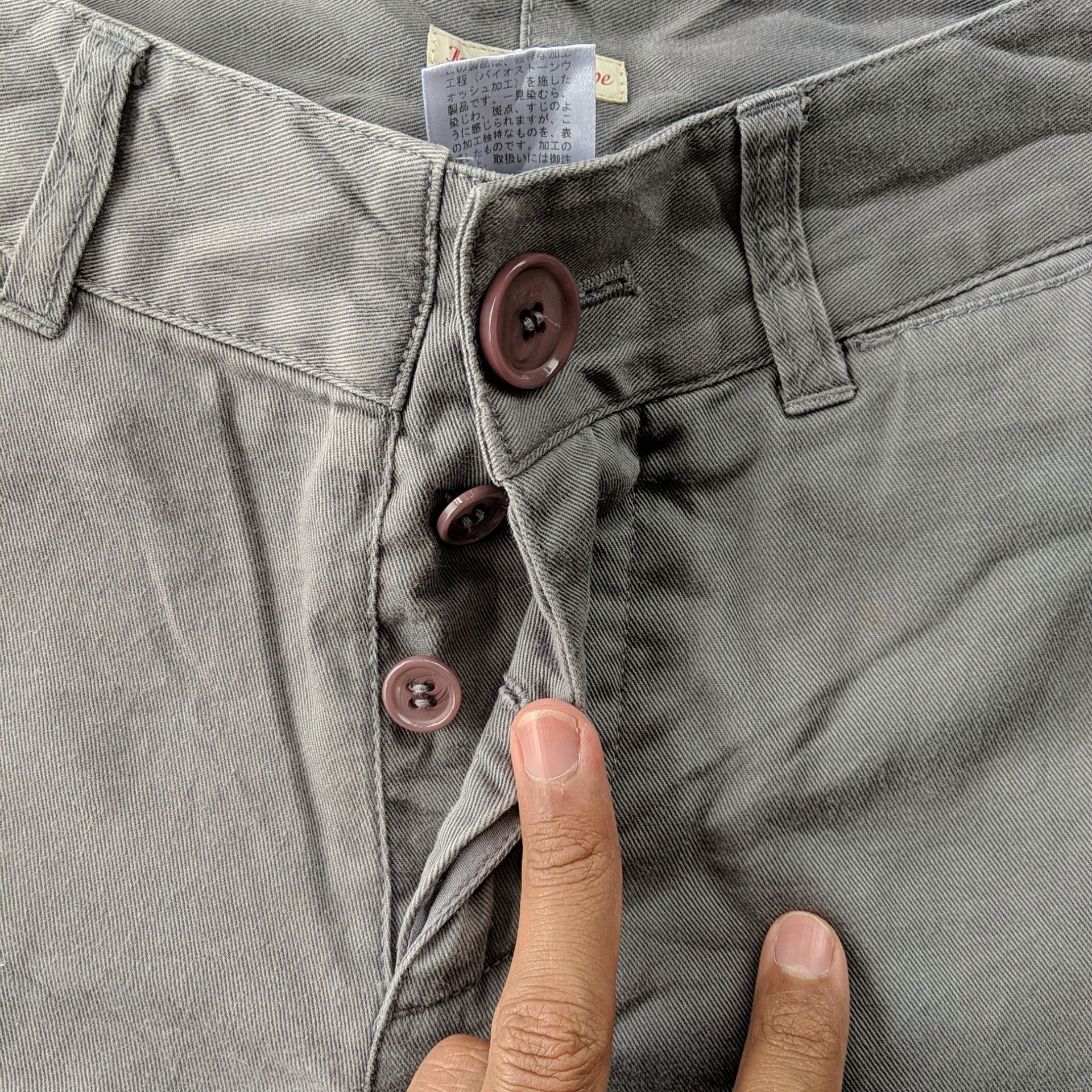 Japanese Brand × Vintage Jouer Ai La Pupe Zipper Multi Rare Pocket Tac Cargo Pants Size US 26 / EU 42 - 6 Thumbnail