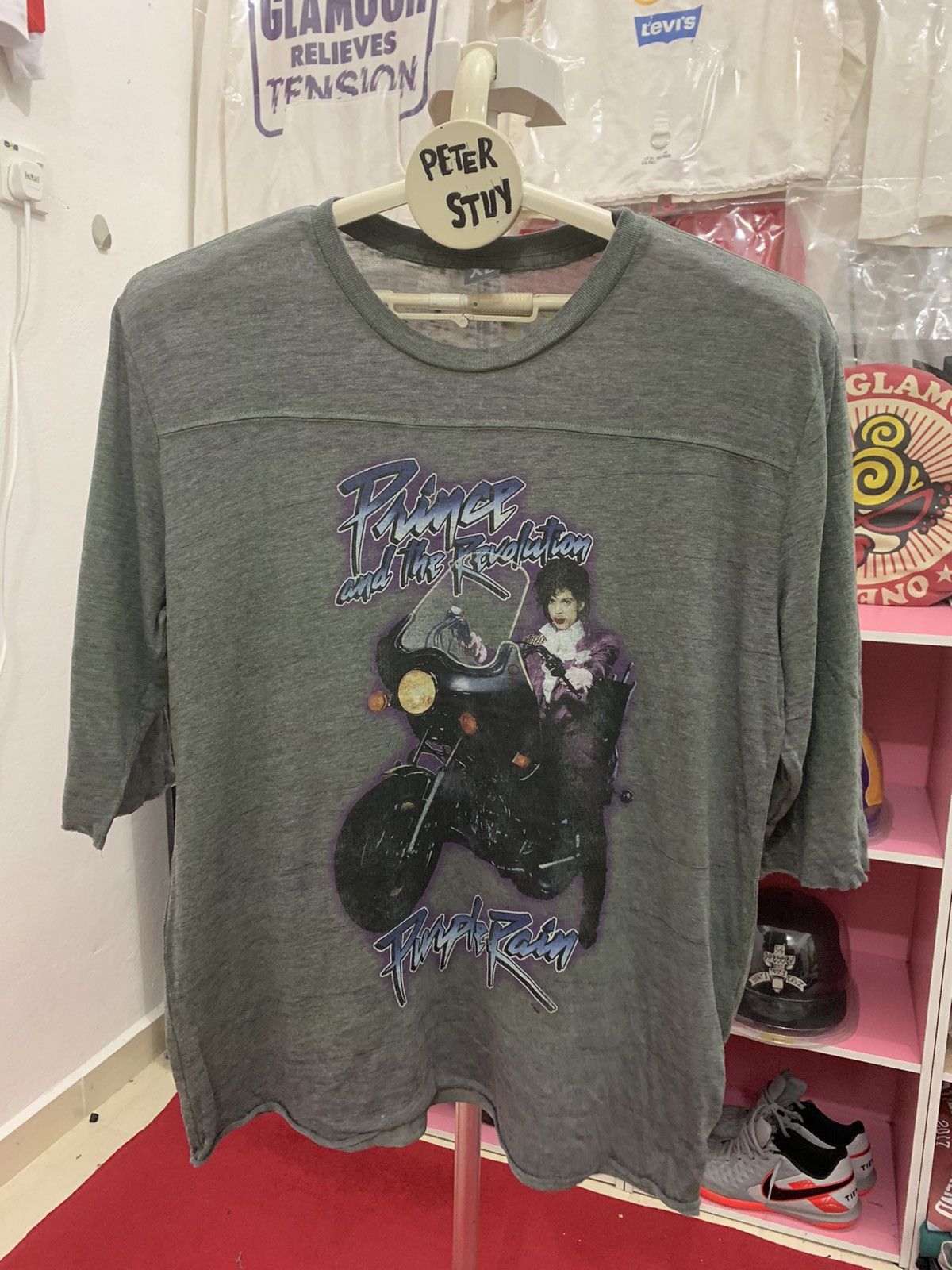 Band Tees 2008 PRINCE-PURPLE RAIN MEN’S T-SHIRT Size US XL / EU 56 / 4 - 1 Thumbnail