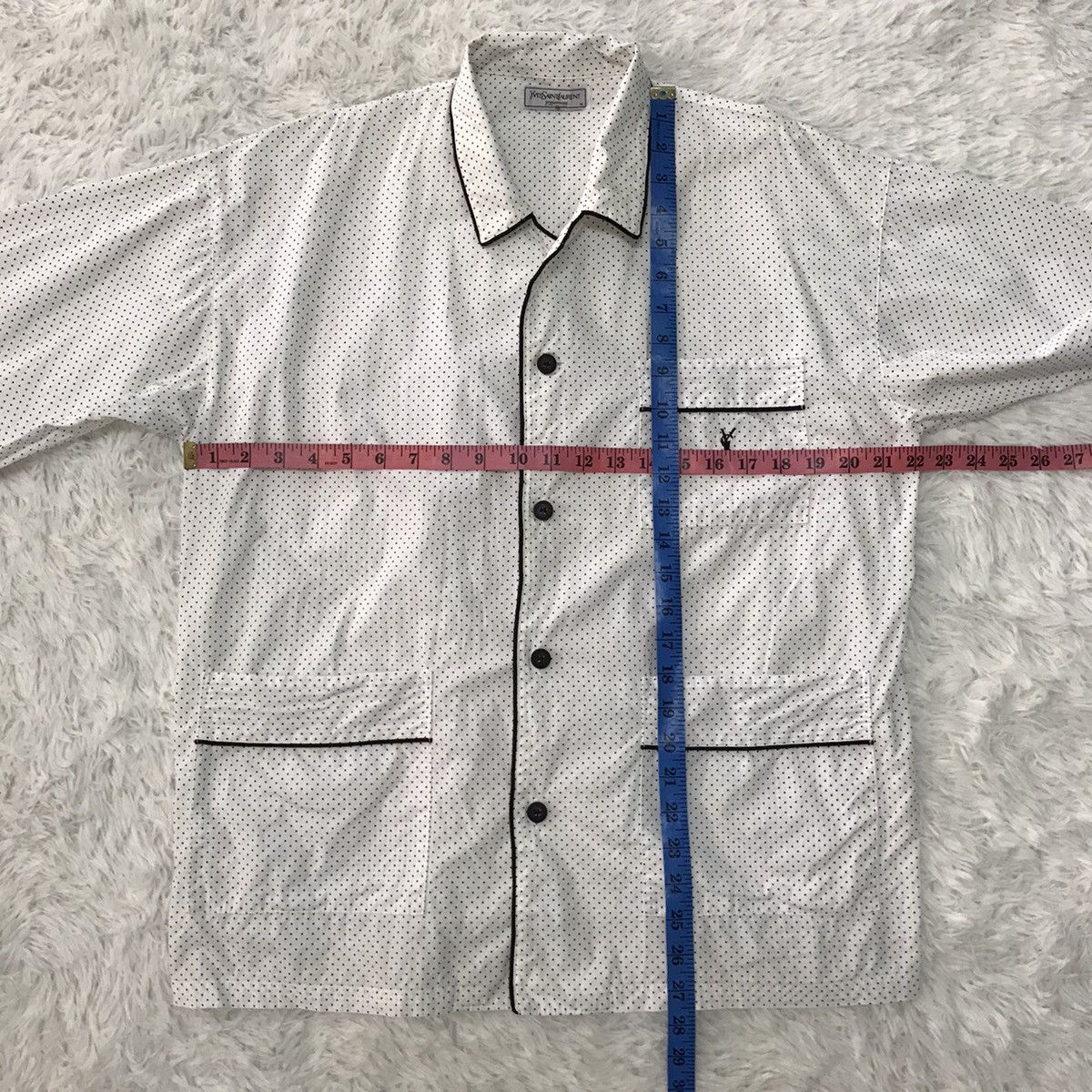 Yves Saint Laurent Vtg YSL Yves Saint Laurent Dot Pyjamas Made in Japan Size US M / EU 48-50 / 2 - 14 Thumbnail