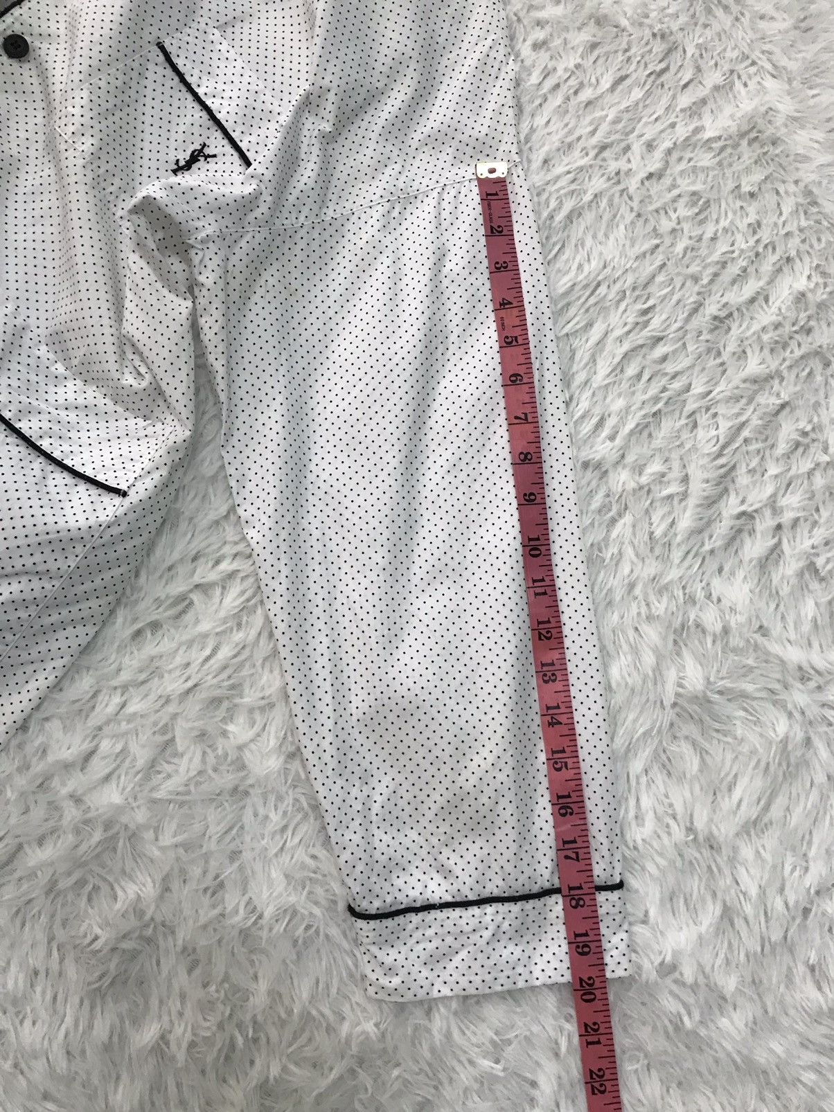Yves Saint Laurent Vtg YSL Yves Saint Laurent Dot Pyjamas Made in Japan Size US M / EU 48-50 / 2 - 16 Thumbnail