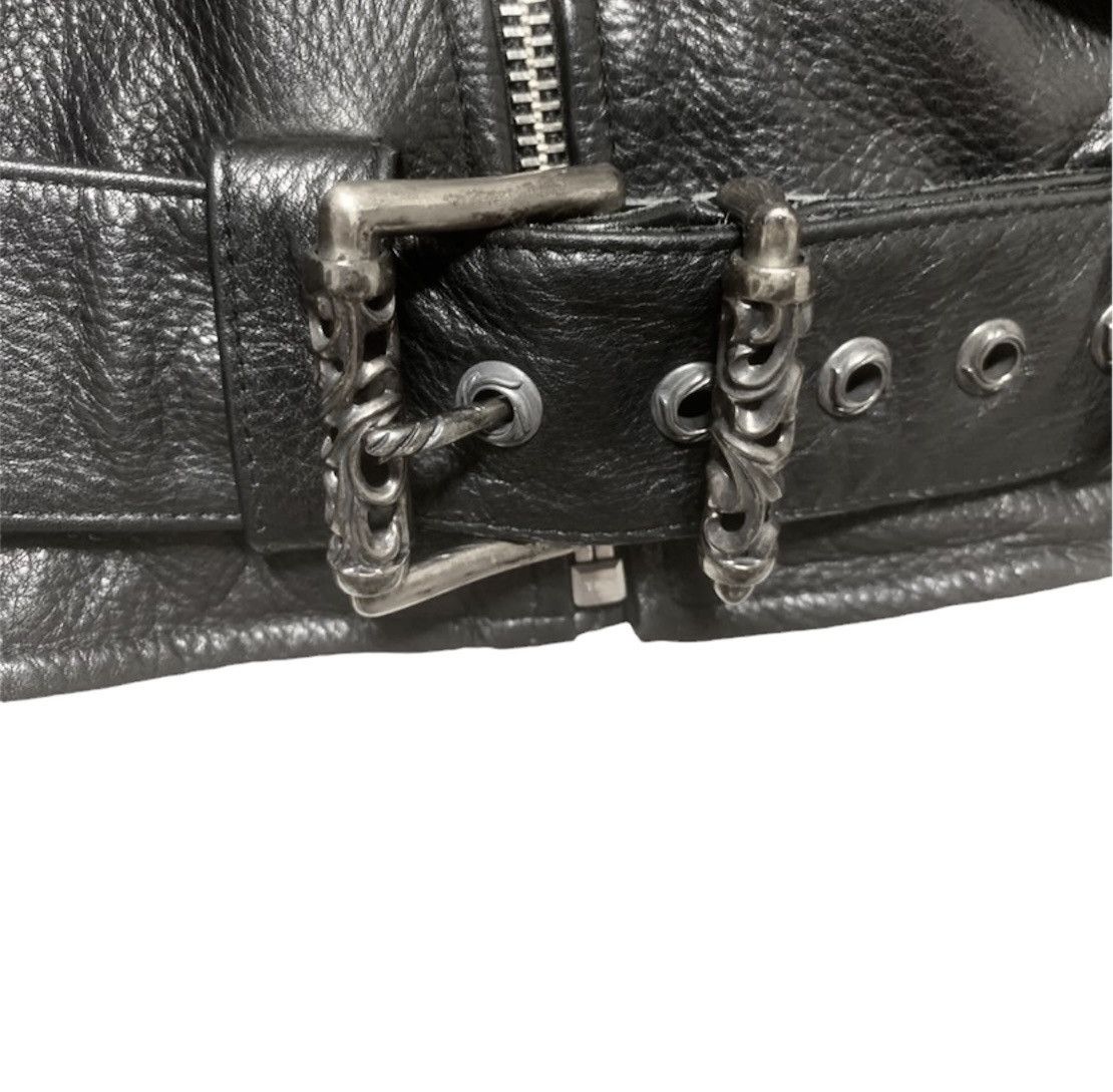 Chrome Hearts Rare Chrome Hearts JJ Dean 3STAR Dagger Zip Leather Jacket Size US M / EU 48-50 / 2 - 6 Thumbnail