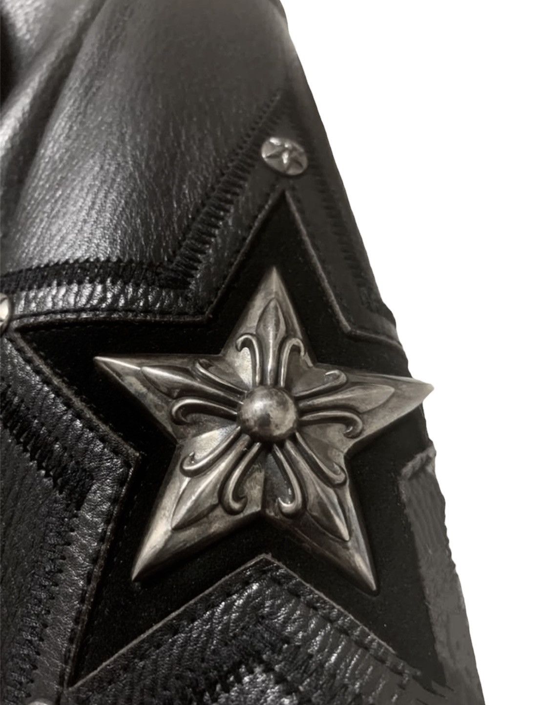 Chrome Hearts Rare Chrome Hearts JJ Dean 3STAR Dagger Zip Leather Jacket Size US M / EU 48-50 / 2 - 5 Thumbnail
