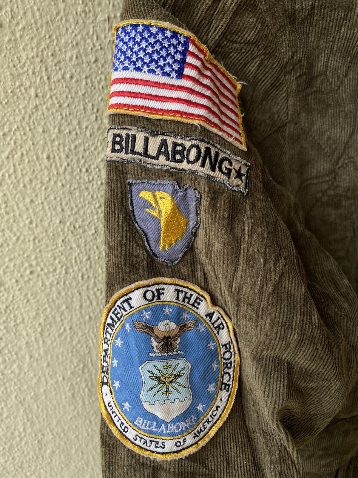 Billabong × Vintage Vintage Billabong Army Jacket Size XS / US 0-2 / IT 36-38 - 4 Thumbnail