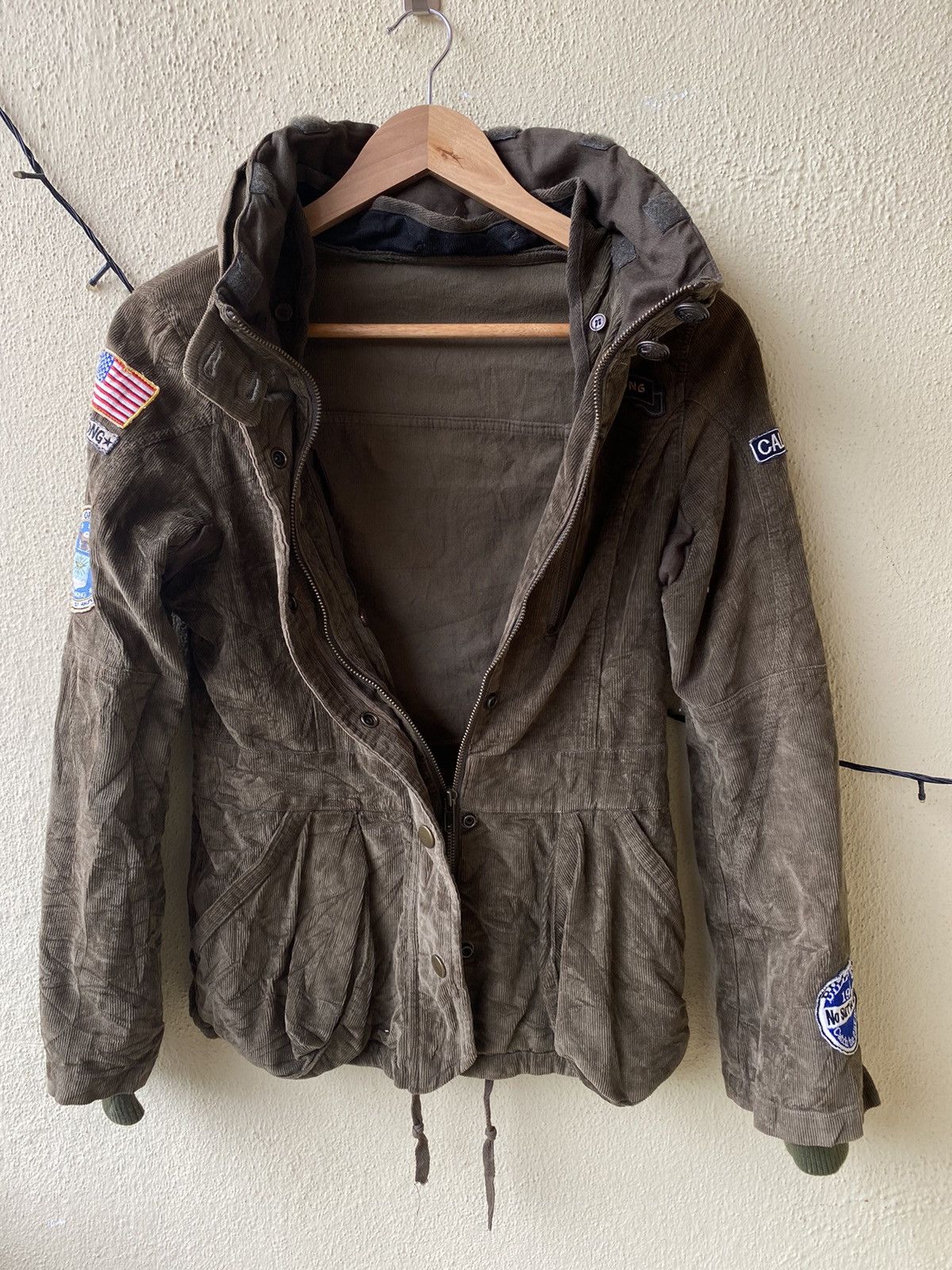 Billabong × Vintage Vintage Billabong Army Jacket Size XS / US 0-2 / IT 36-38 - 2 Thumbnail