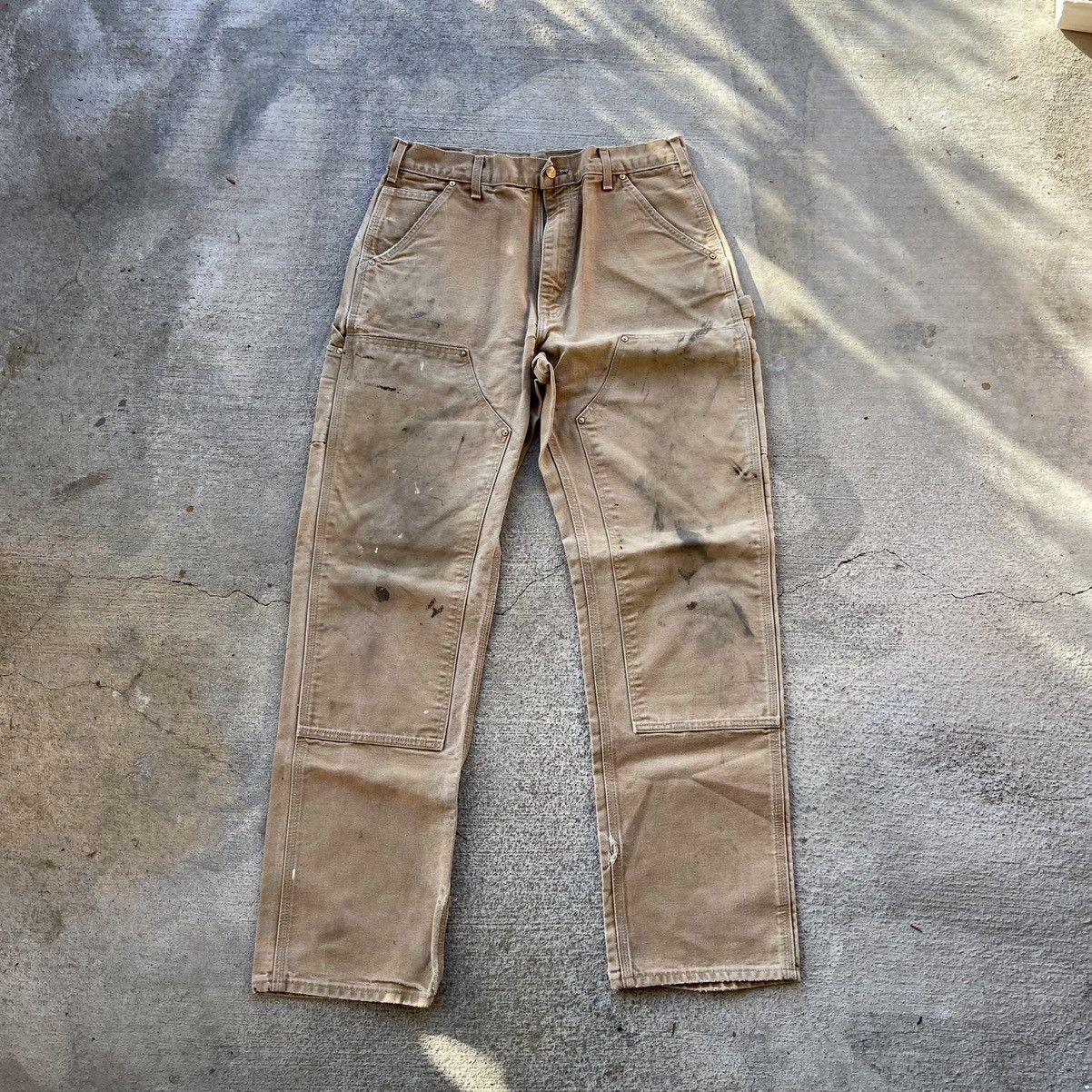 Vintage carhartt double knee work pants