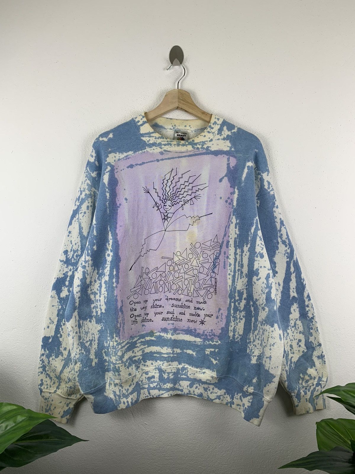 VINTAGE SURF STYLE MADE IN USA SWEATSHIRT
