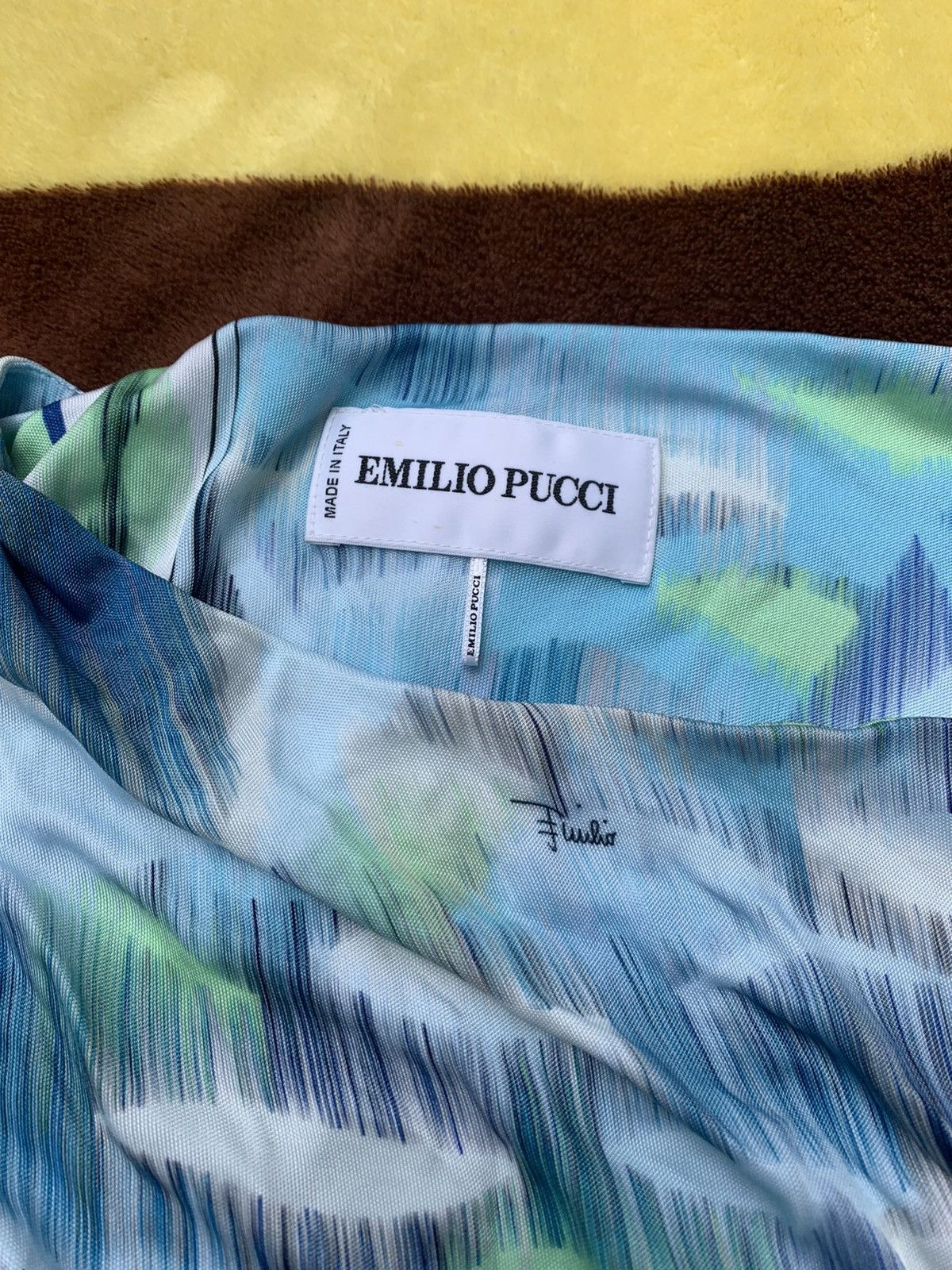 Emilio Pucci × Vintage Emilio Pucci Dress Size XL / US 12-14 / IT 48-50 - 4 Thumbnail