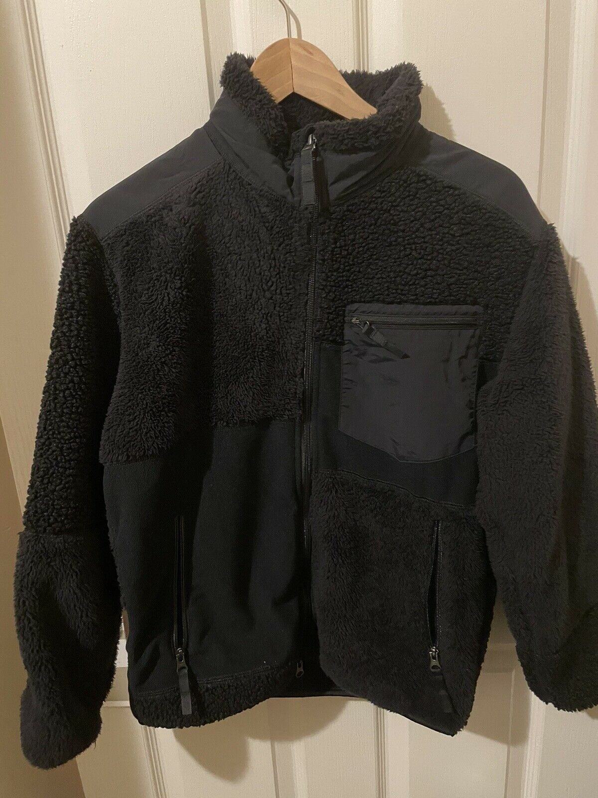 Engineered Garments Uniqlo Fleece Jacket Black | Grailed