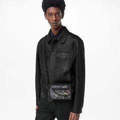 Louis Vuitton Soft Trunk Bag Monogram Eclipse Canvas Mini Black 2226971