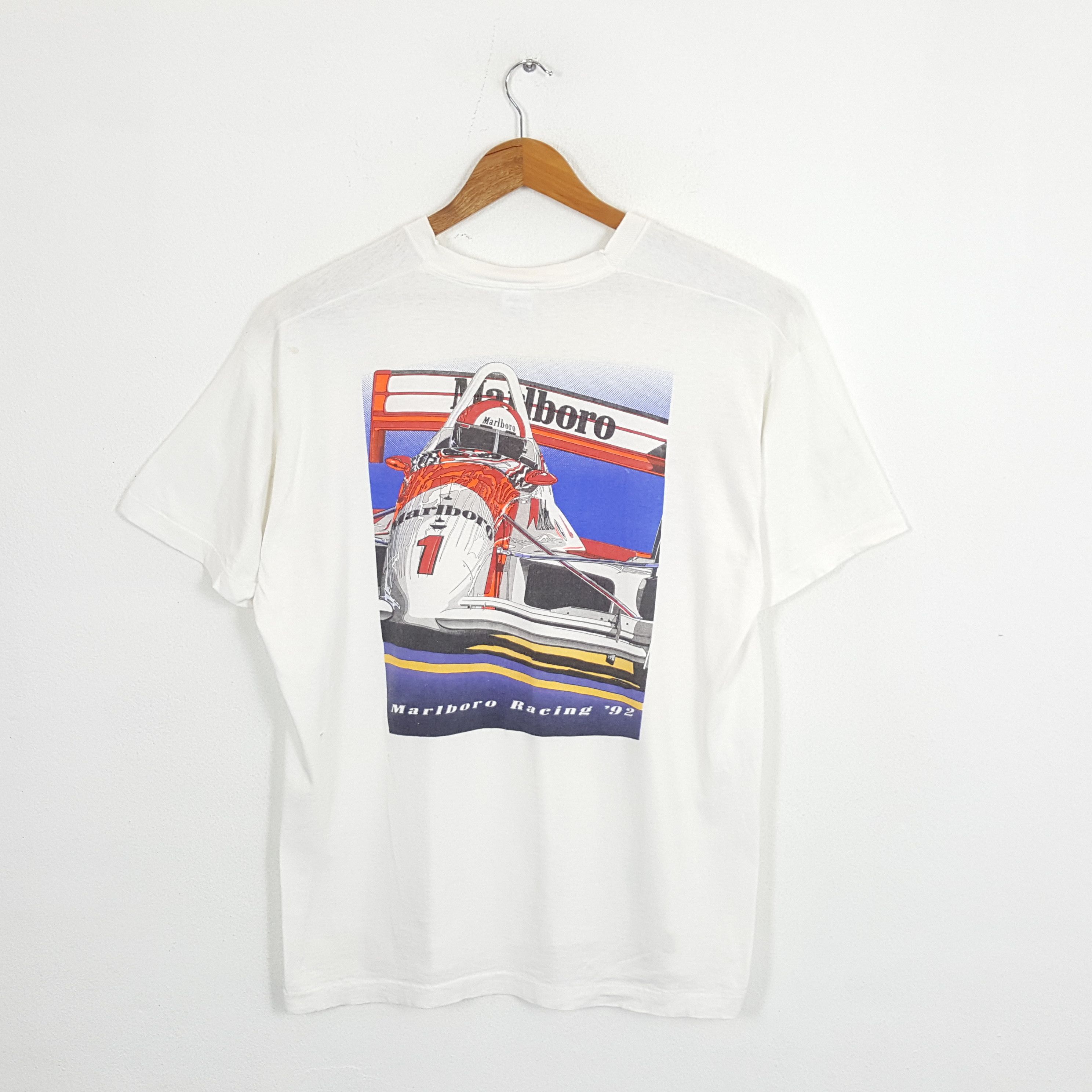 Marlboro Racing Vintage Vintage MARLBORO Formula One RACING 92 T Shirt Grailed