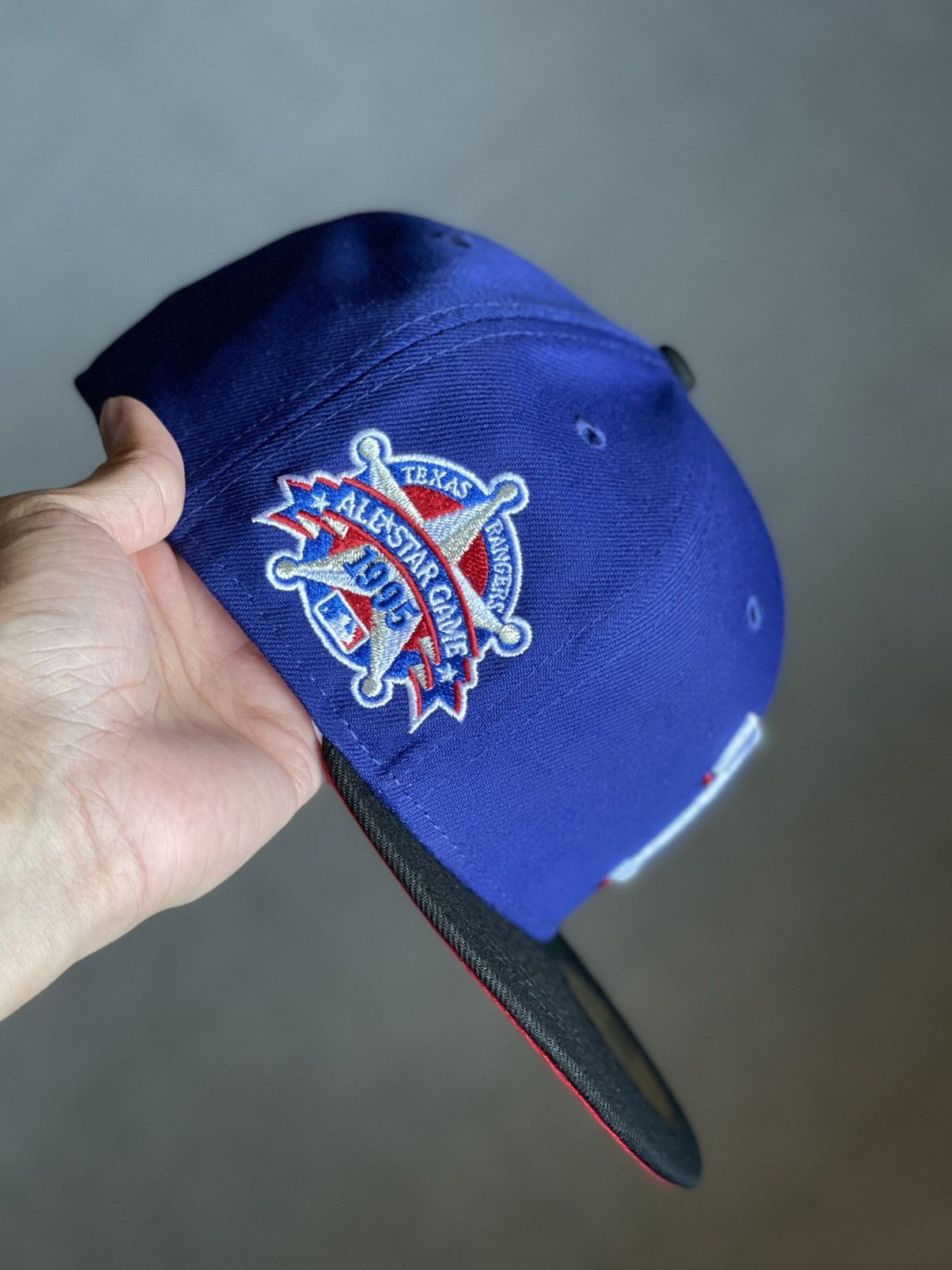 Hat Club Hat Club Exclusive Texas Rangers 1995 All-Star Game 7 1/8 Size ONE SIZE - 3 Thumbnail