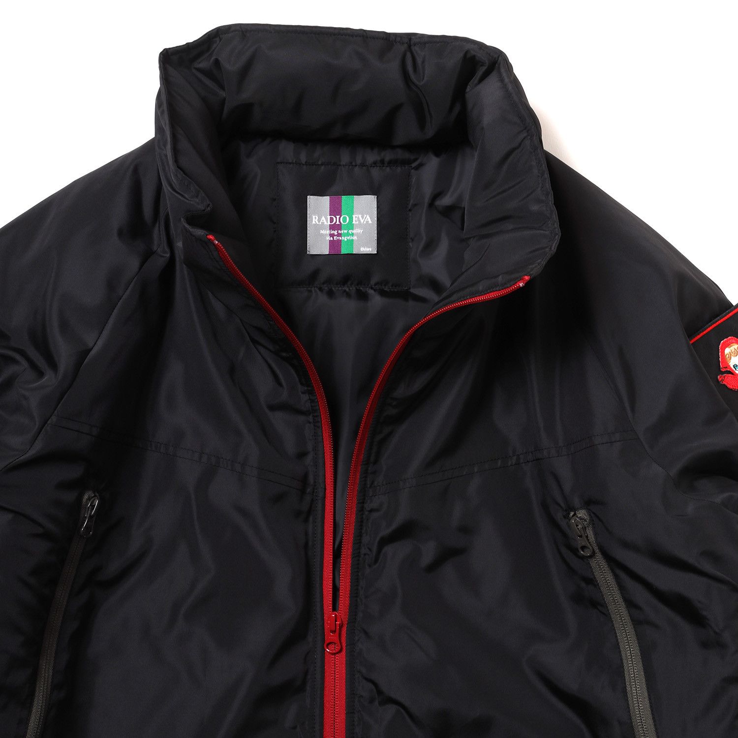 EVANGELION PRODUCTION MODEL-02 MONSTER PARKA (BLACK(EVA-02)