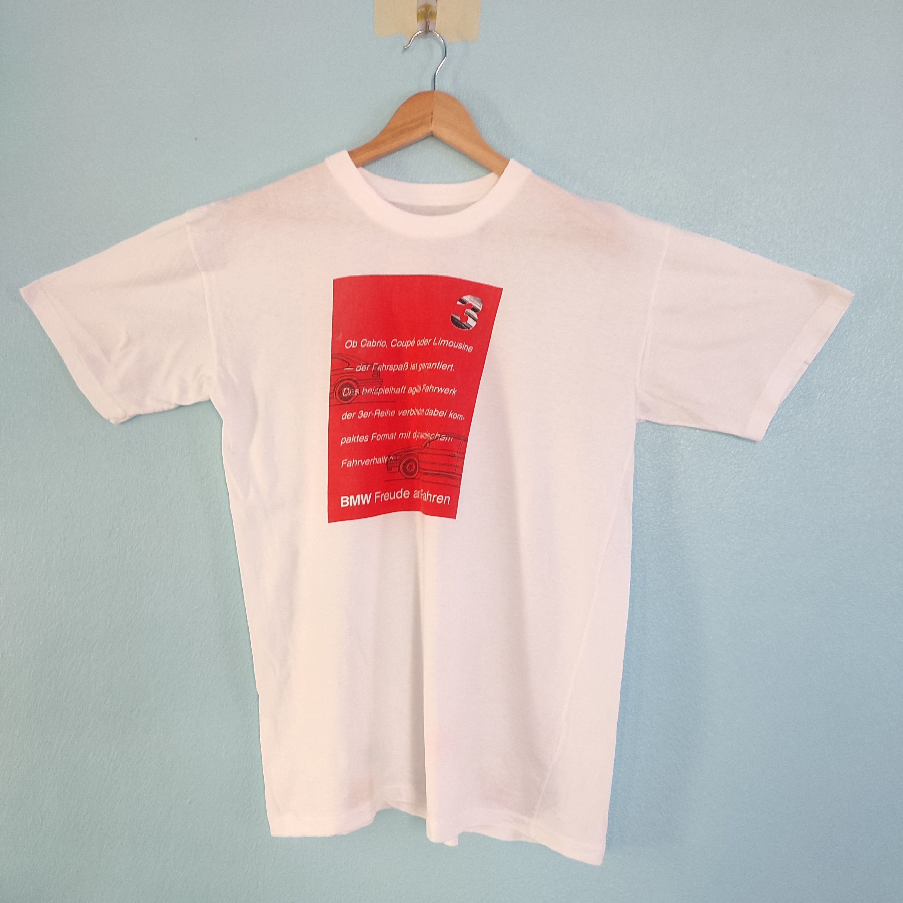 BMW FREUDE AM FAHREN Racing Vintage 90's Tshirt