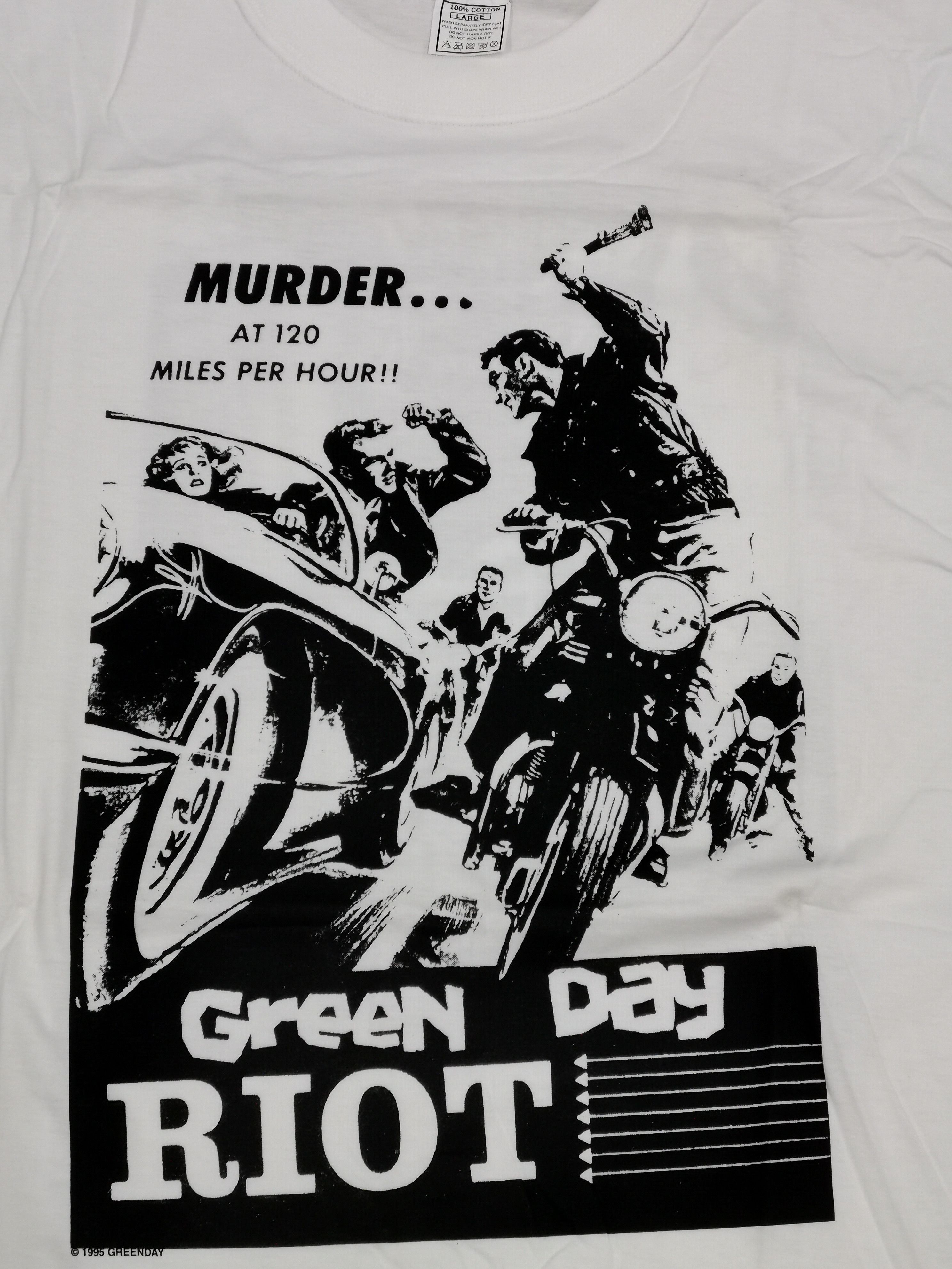 Green Day ヨーロッパプロモツアーTシャツ AZUL BY MOUSSYより、世界的