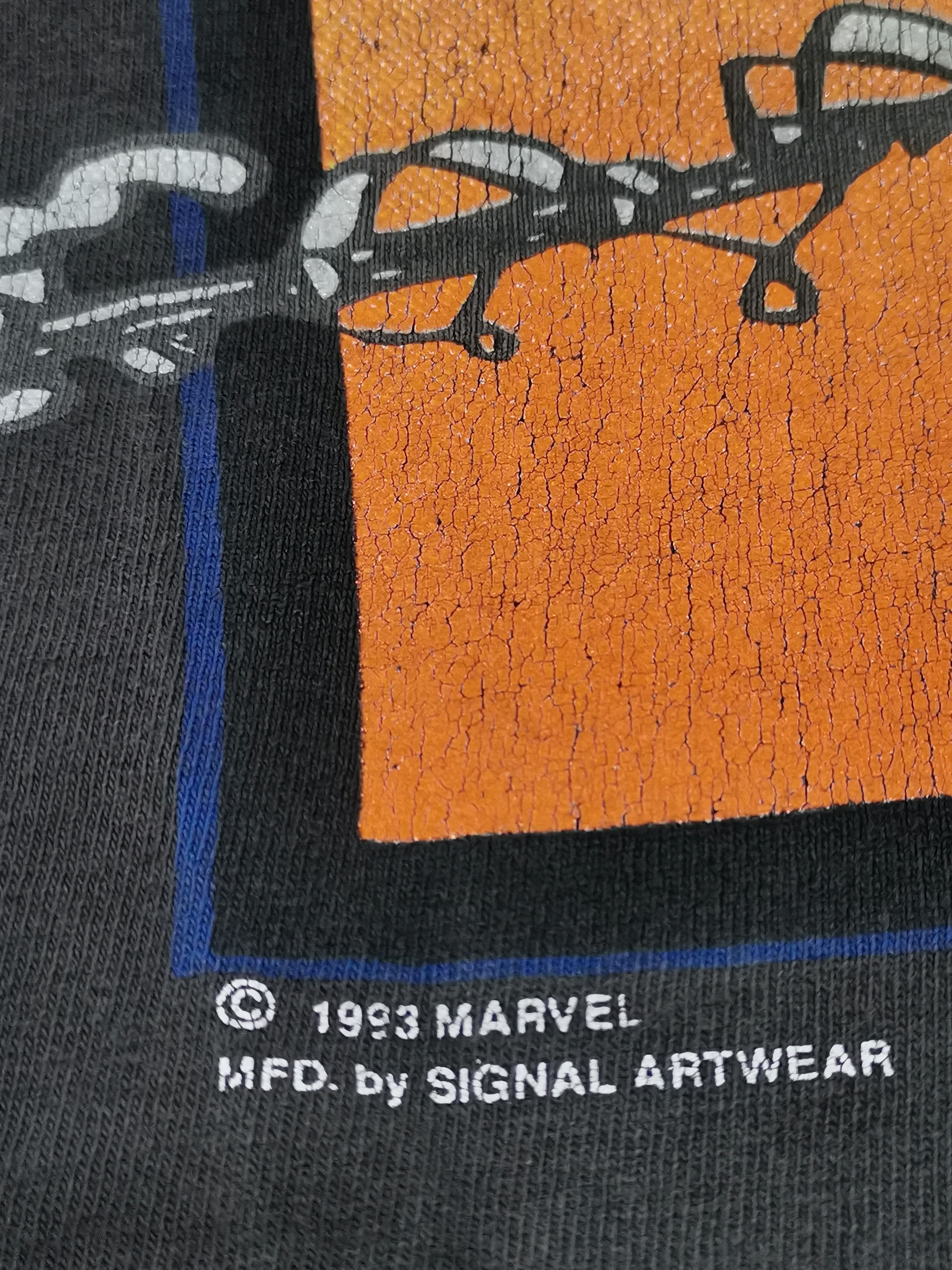Marvel Comics × Vintage VTG Spiderman 90s Marvel Comics Overprint Tshirt Size US XL / EU 56 / 4 - 6 Thumbnail