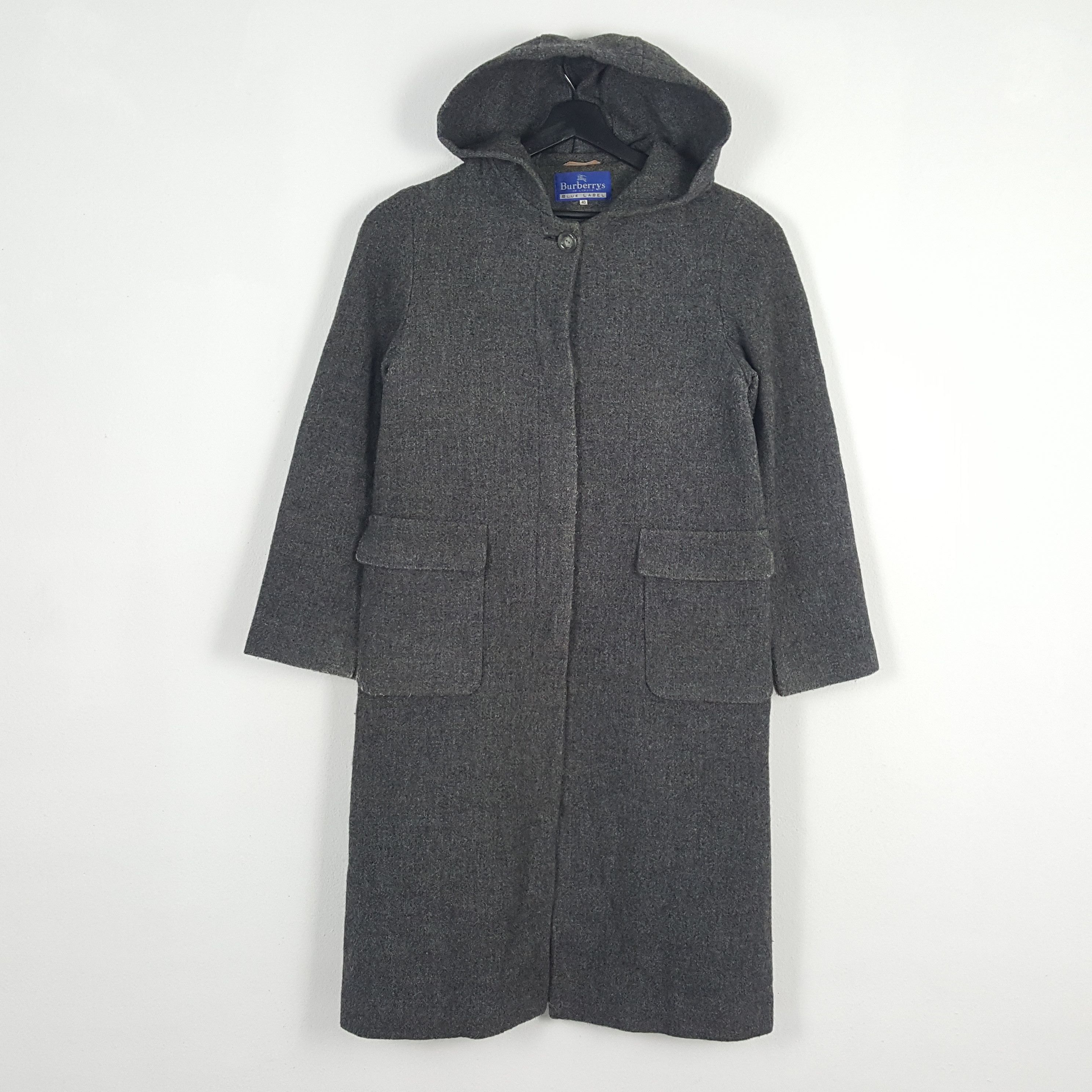Burberry × Vintage BURBERRYS BLUE LABEL Long Sleeve Fleece Jacket Size US S / EU 44-46 / 1 - 1 Thumbnail