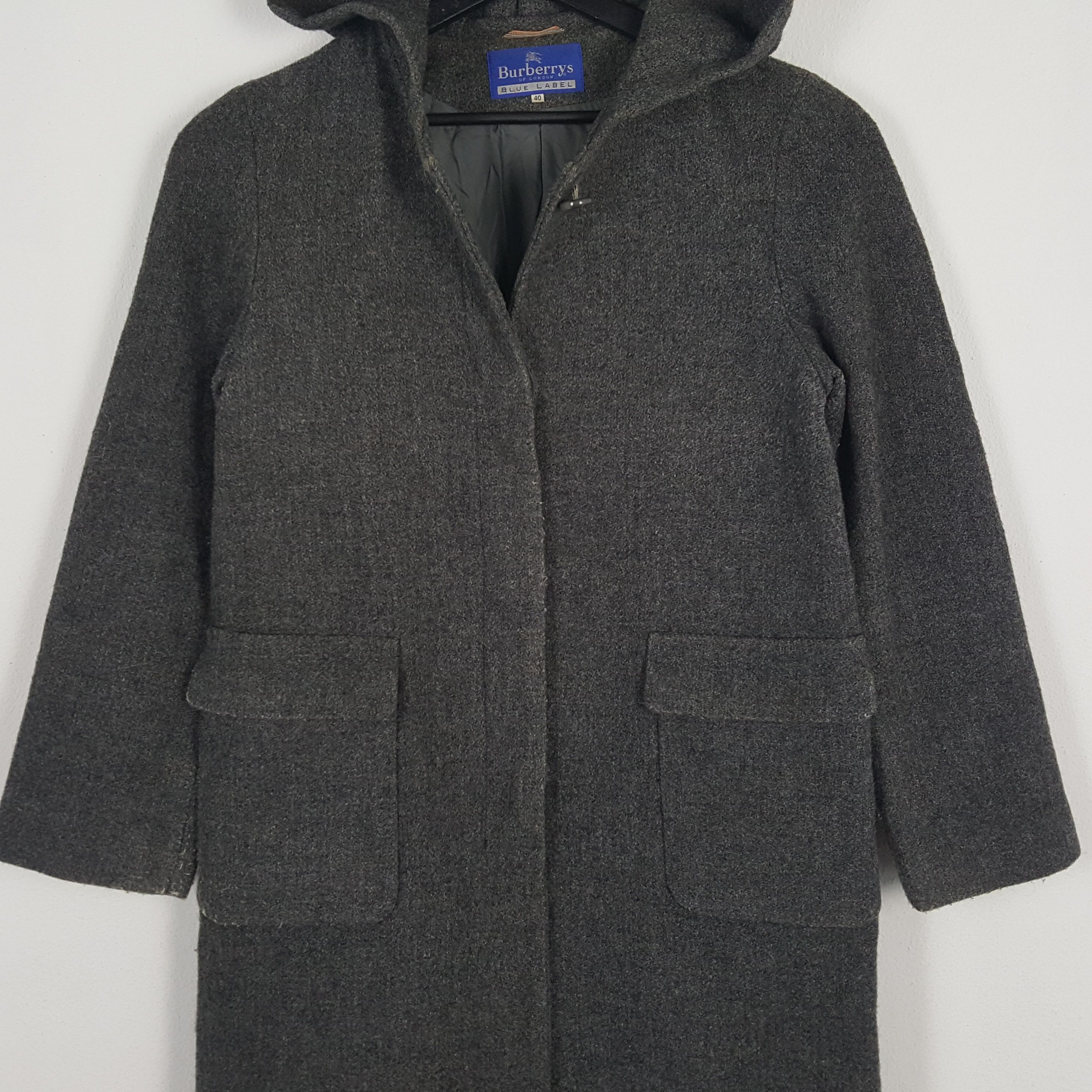 Burberry × Vintage BURBERRYS BLUE LABEL Long Sleeve Fleece Jacket Size US S / EU 44-46 / 1 - 2 Thumbnail