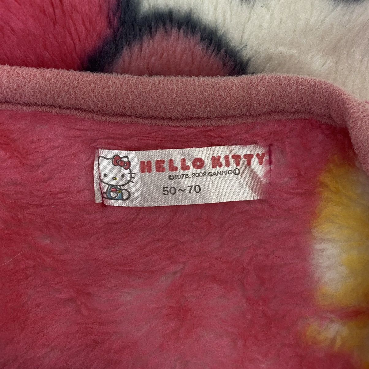 Vintage HELLO KITTY Cartoon Animation Pink Vest Long Fleece Wear Size S / US 4 / IT 40 - 5 Thumbnail