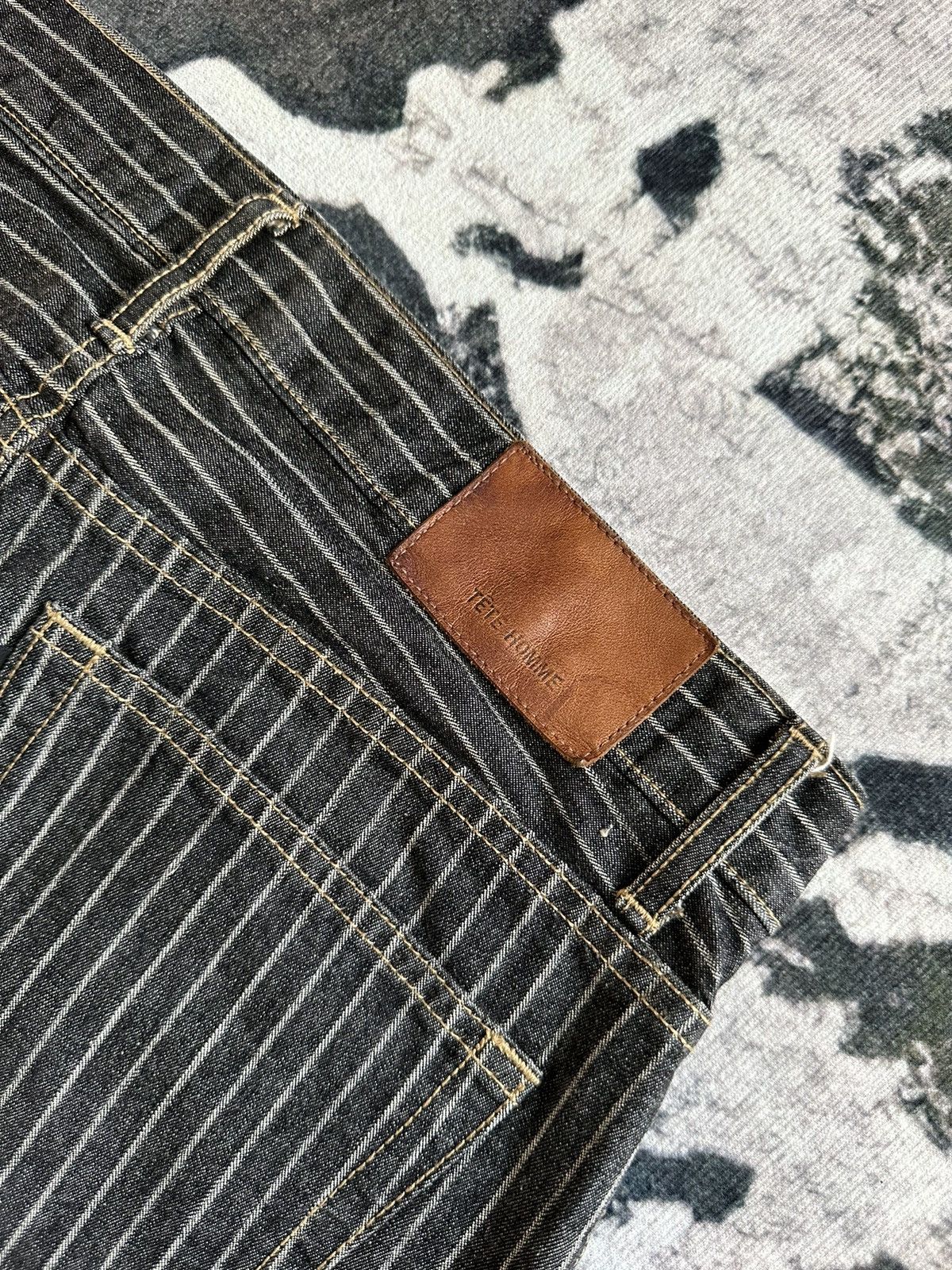 Kiminori Morishita 00s Tete Homme Kiminori Morishita era Wabash denim Size US 31 - 10 Thumbnail