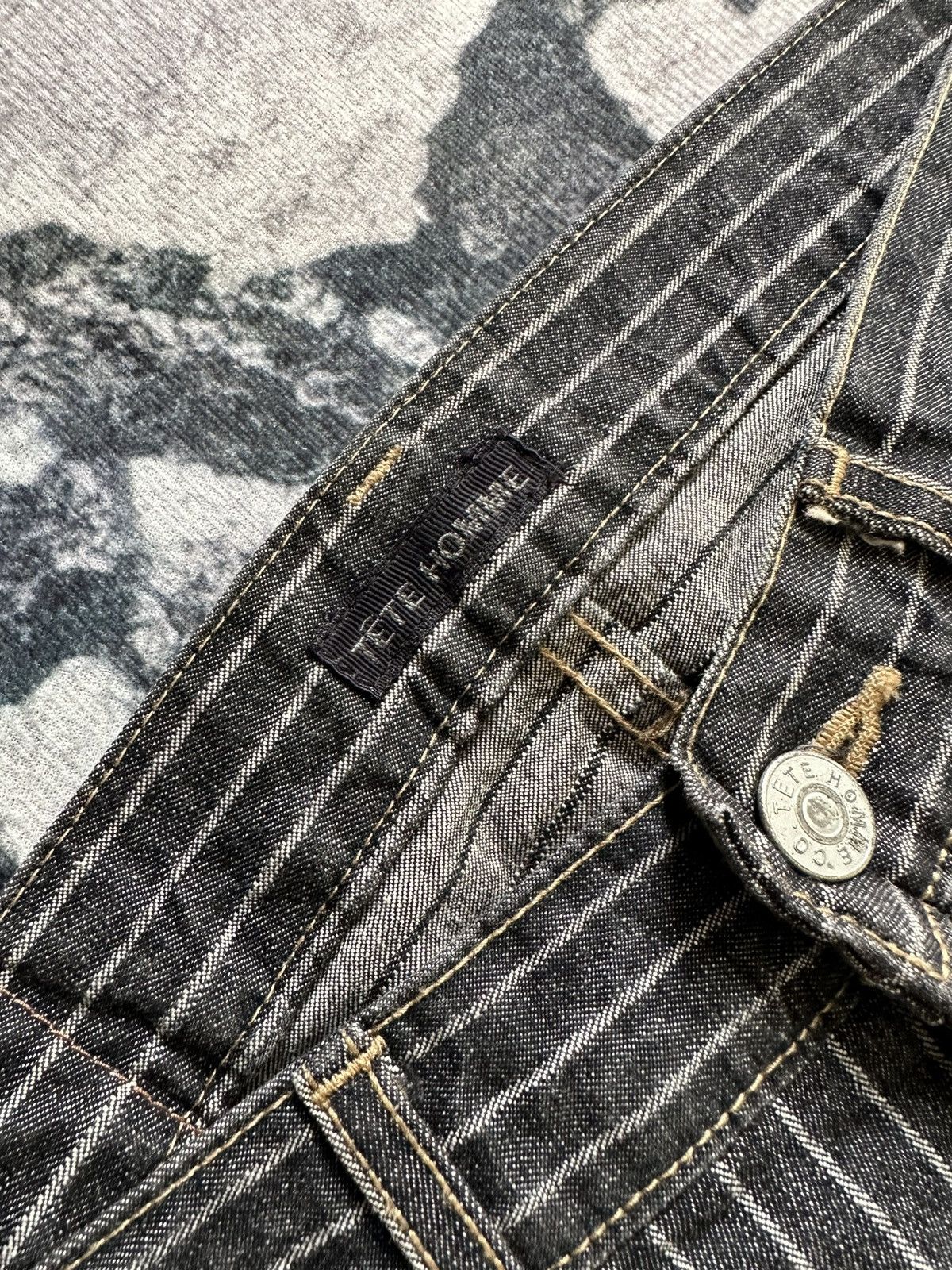 Kiminori Morishita 00s Tete Homme Kiminori Morishita era Wabash denim Size US 31 - 6 Thumbnail