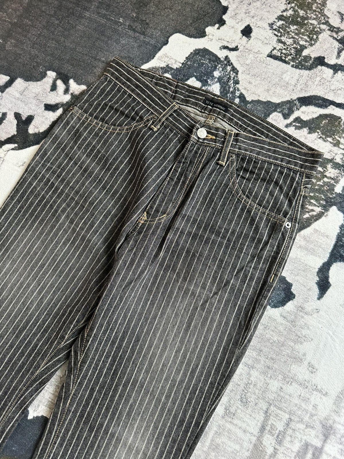 Kiminori Morishita 00s Tete Homme Kiminori Morishita era Wabash denim Size US 31 - 3 Thumbnail